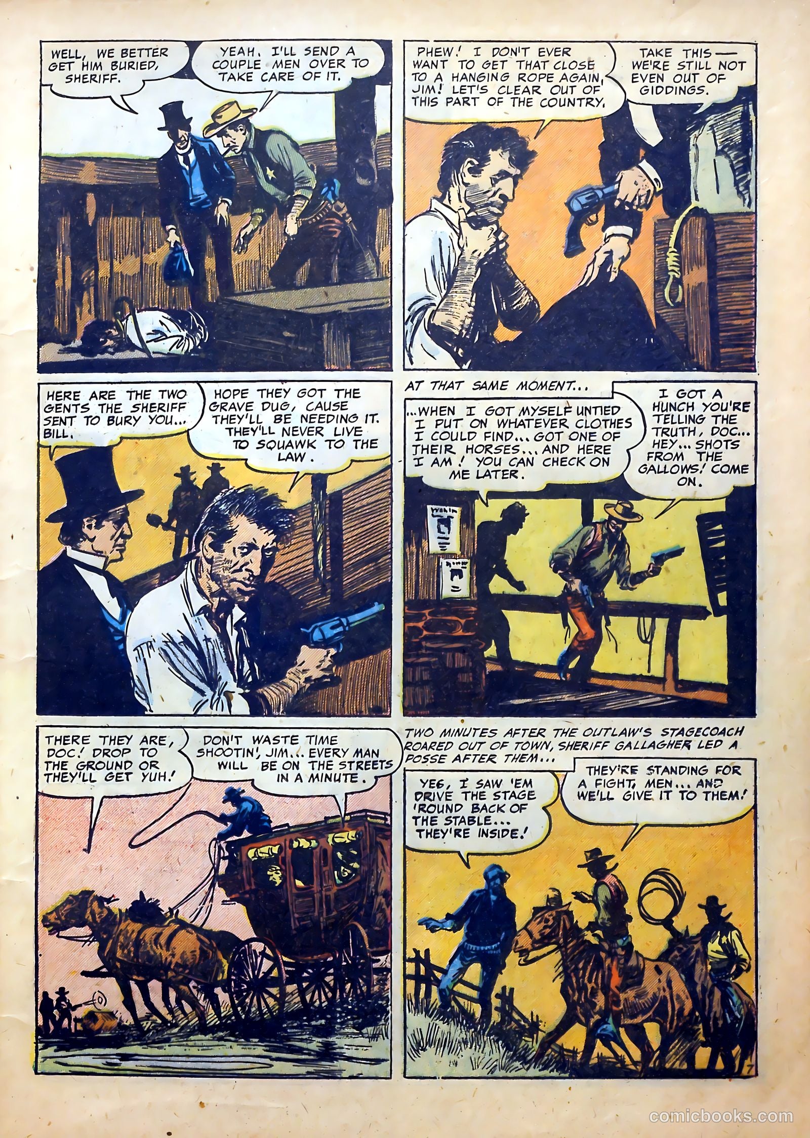 Western Fighters #6 (1953) — page 9 of 53