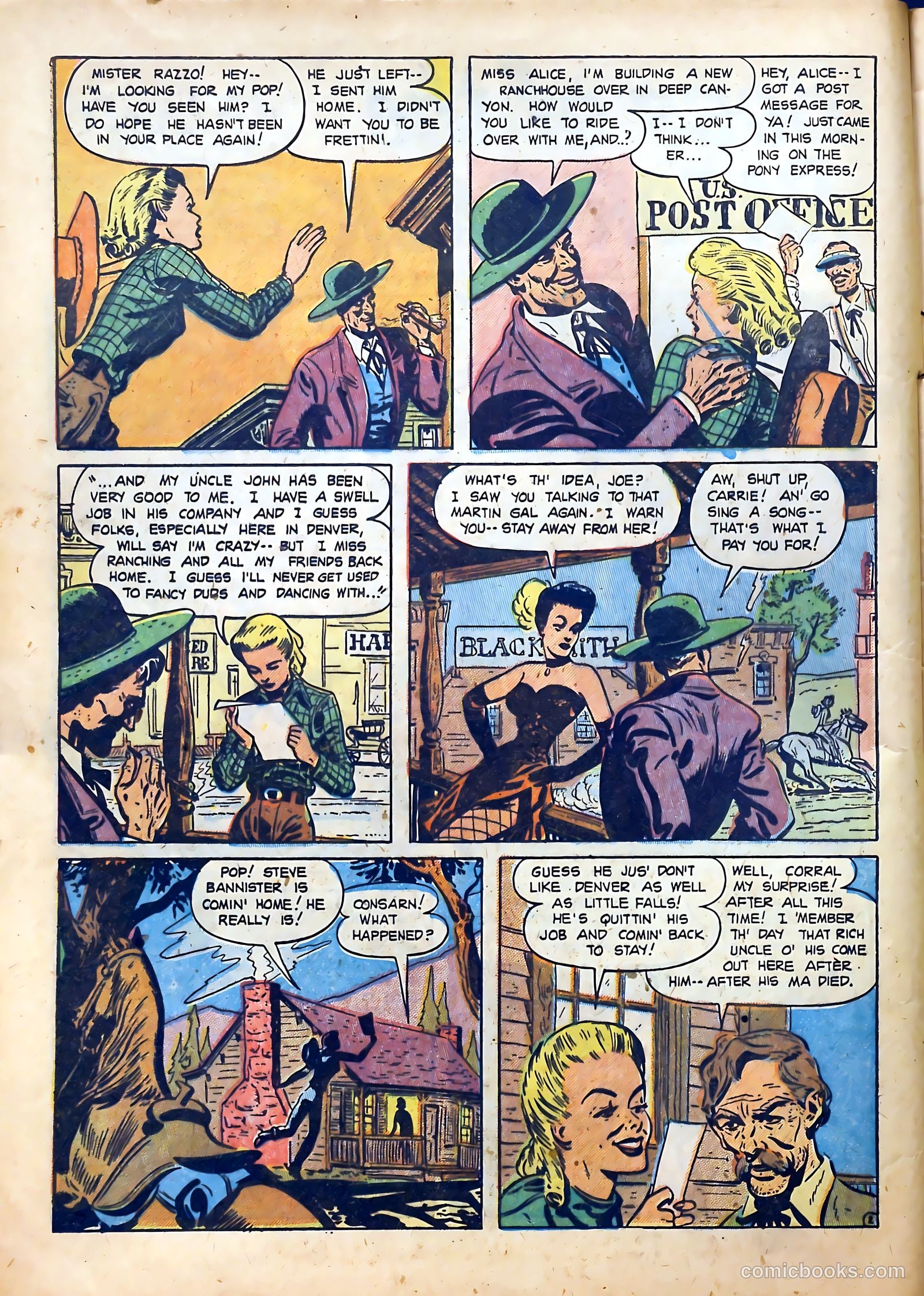 Western Fighters #6 (1953) — page 12 of 53
