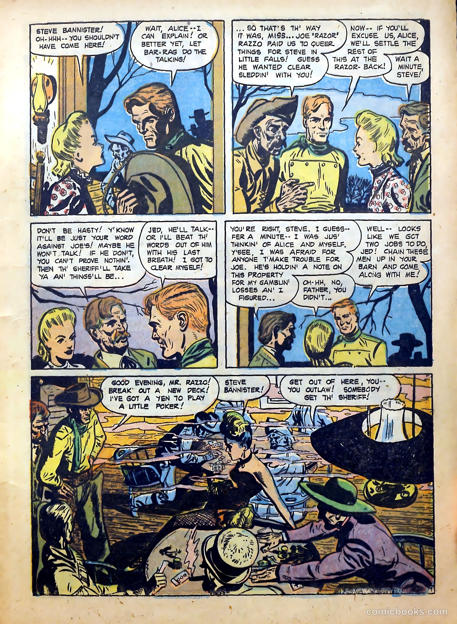 Western Fighters #6 (1953) — page 17 of 53