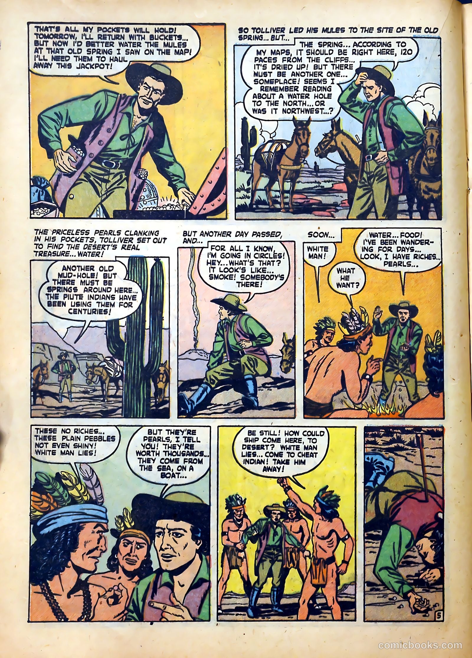 Western Fighters #6 (1953) — page 24 of 53