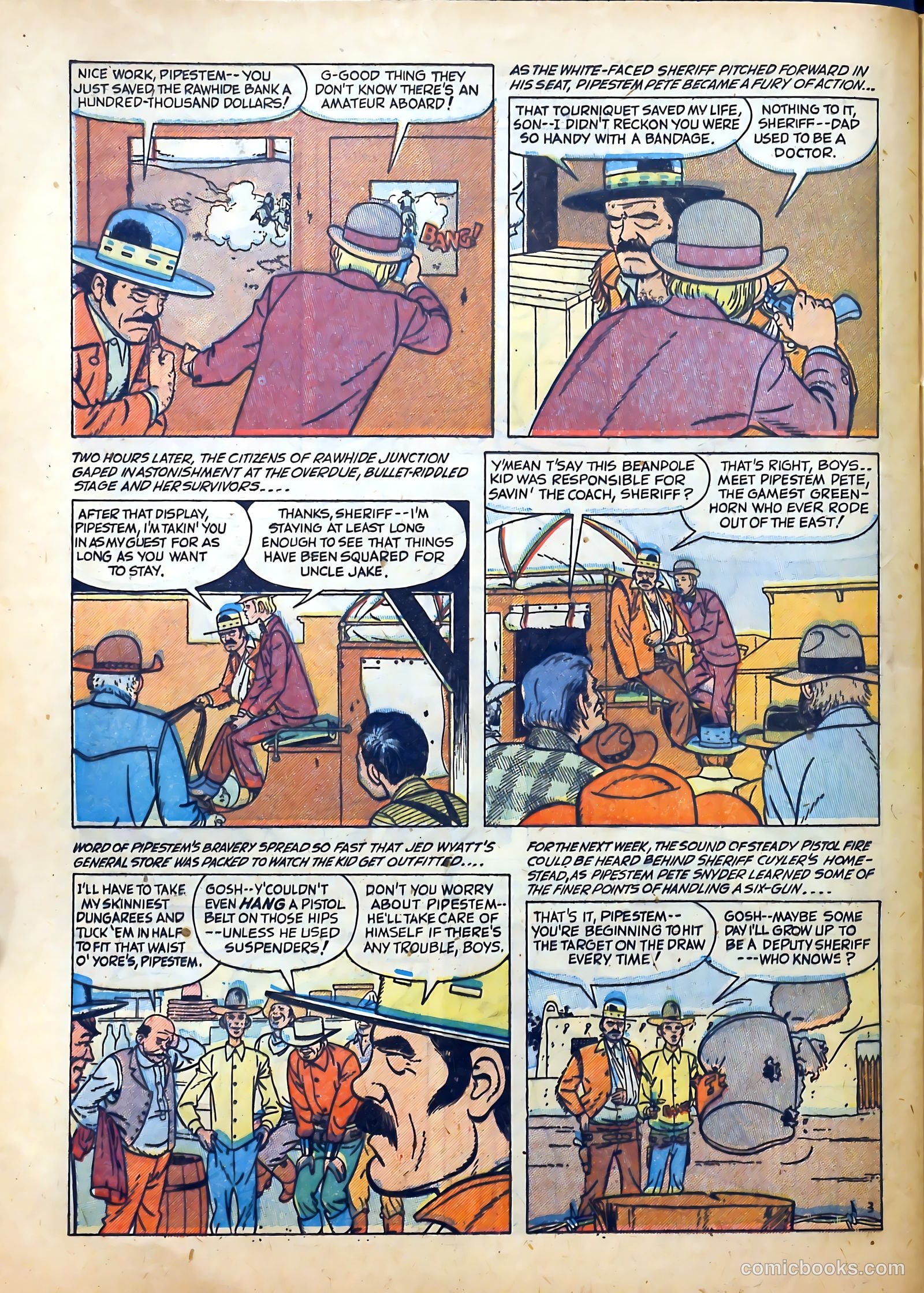 Western Fighters #6 (1953) — page 32 of 53