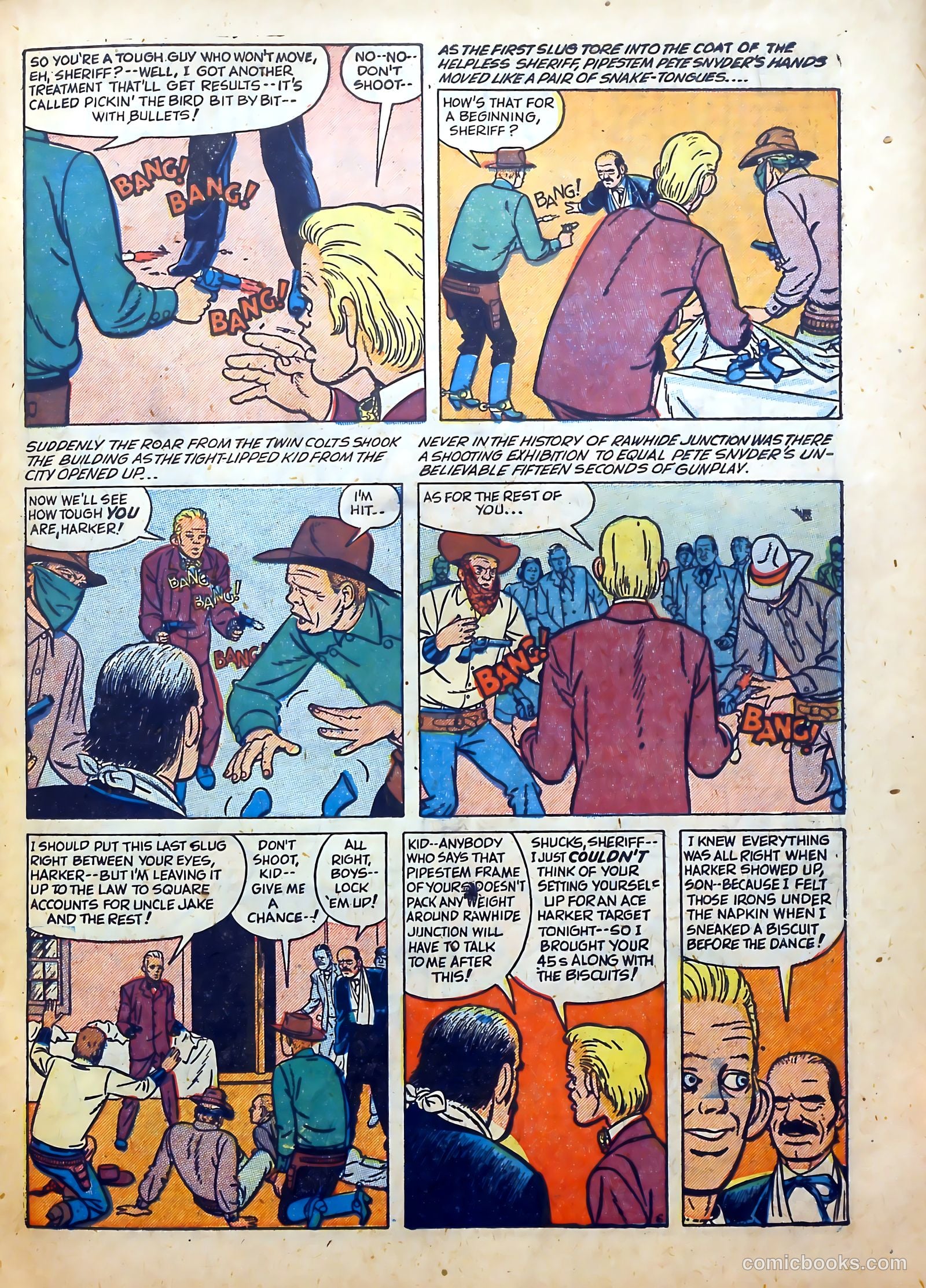 Western Fighters #6 (1953) — page 35 of 53
