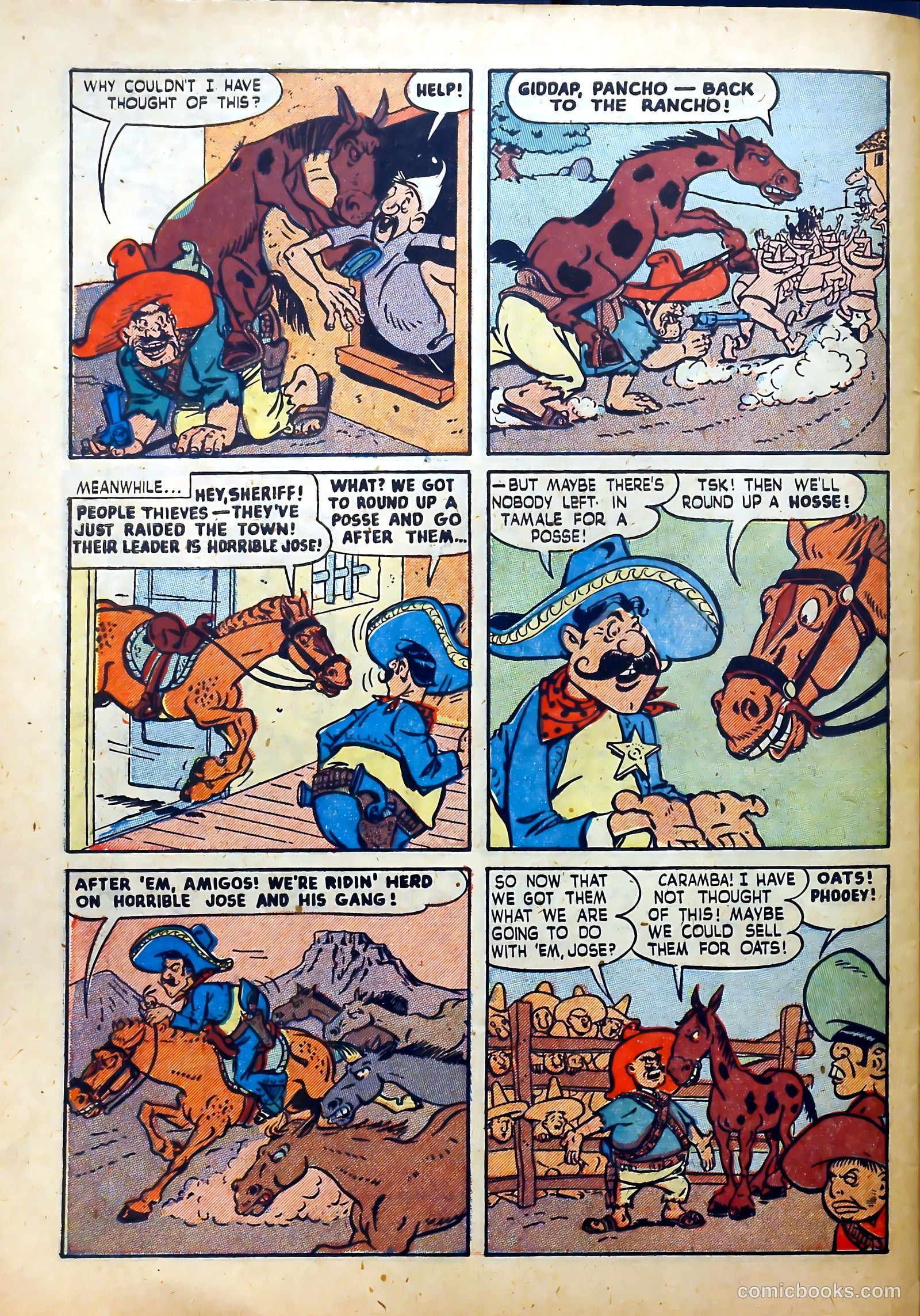 Western Fighters #6 (1953) — page 38 of 53
