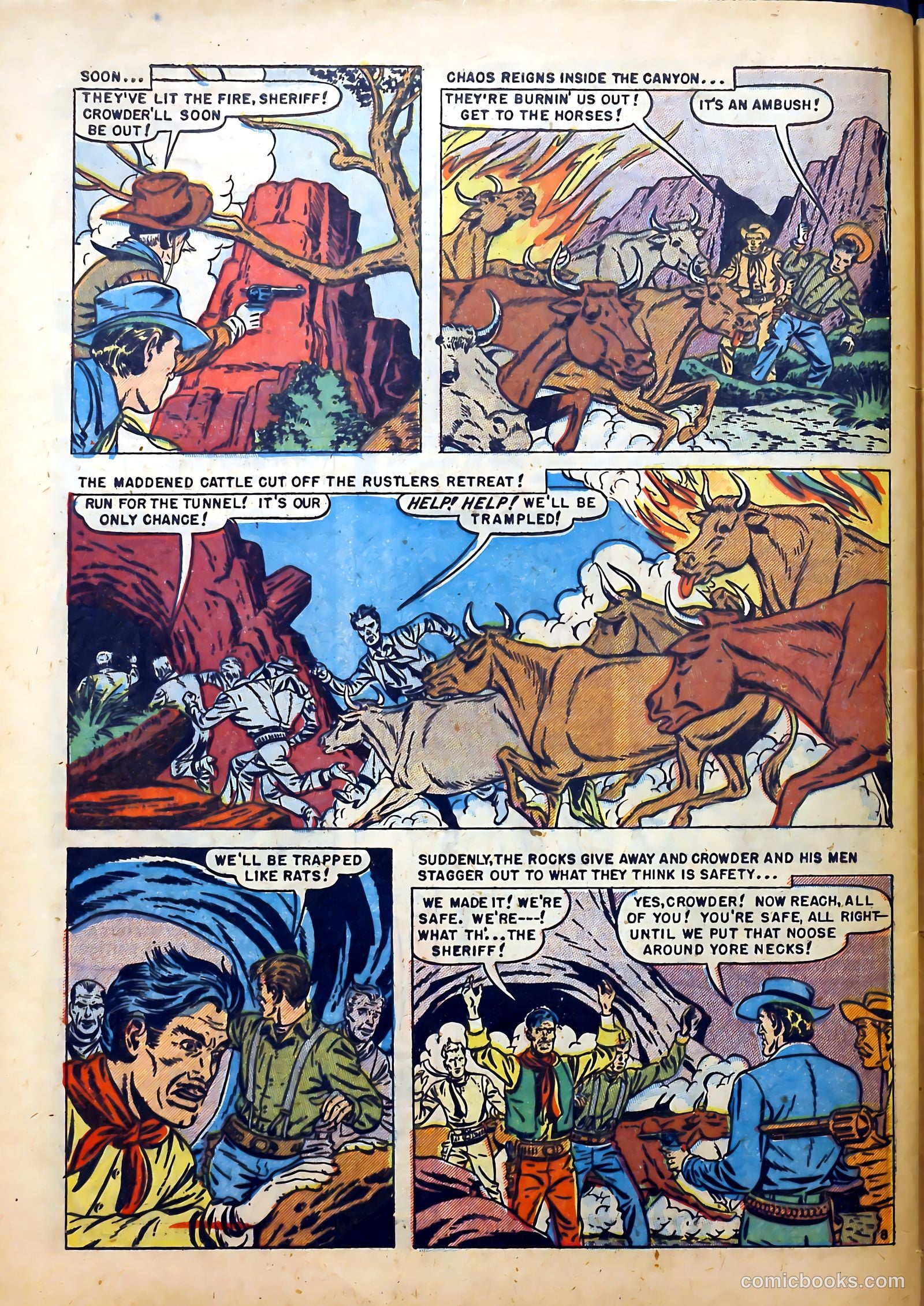 Western Fighters #6 (1953) — page 48 of 53