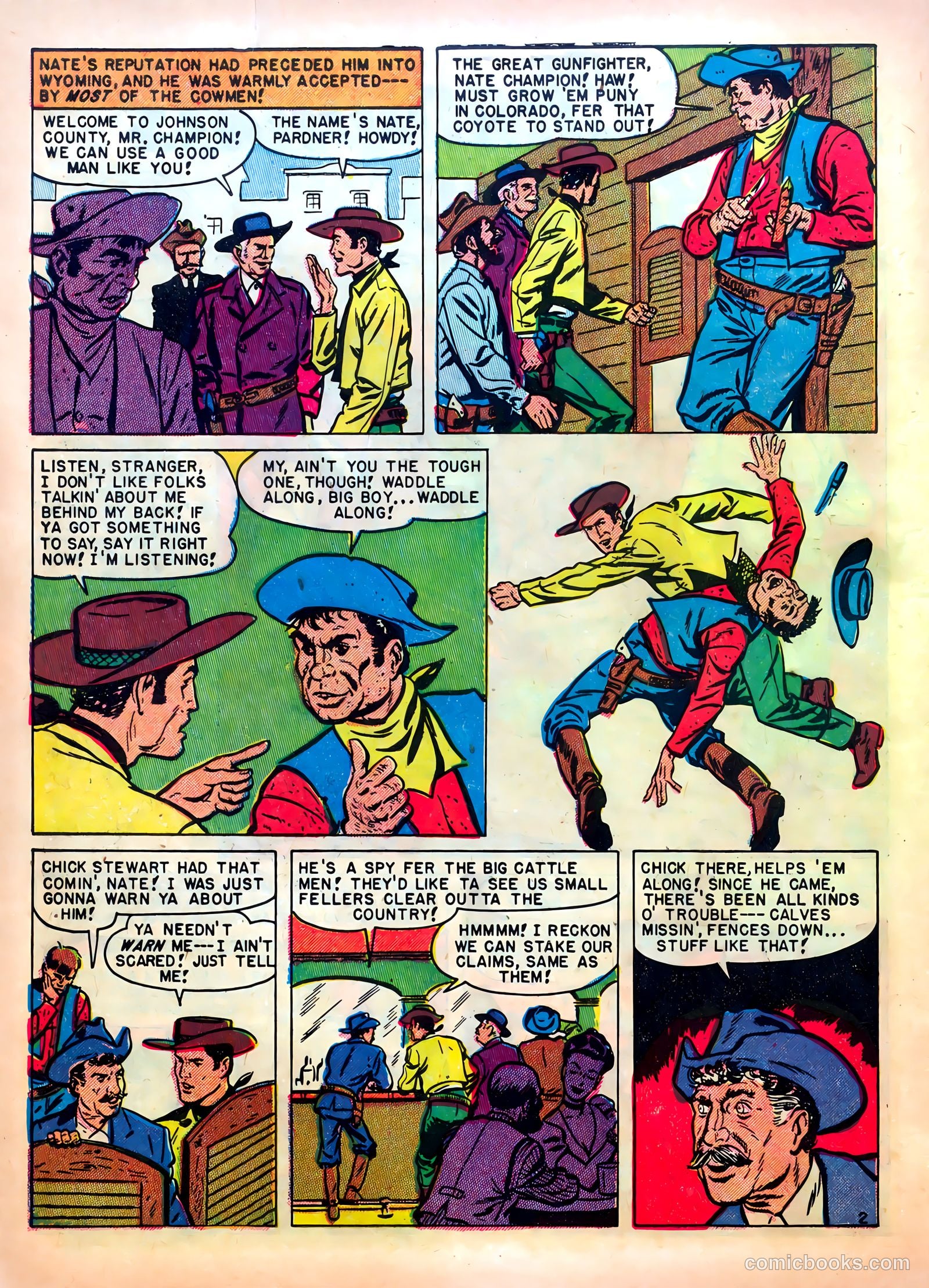 Western Fighters #8 (1949) — page 14 of 52