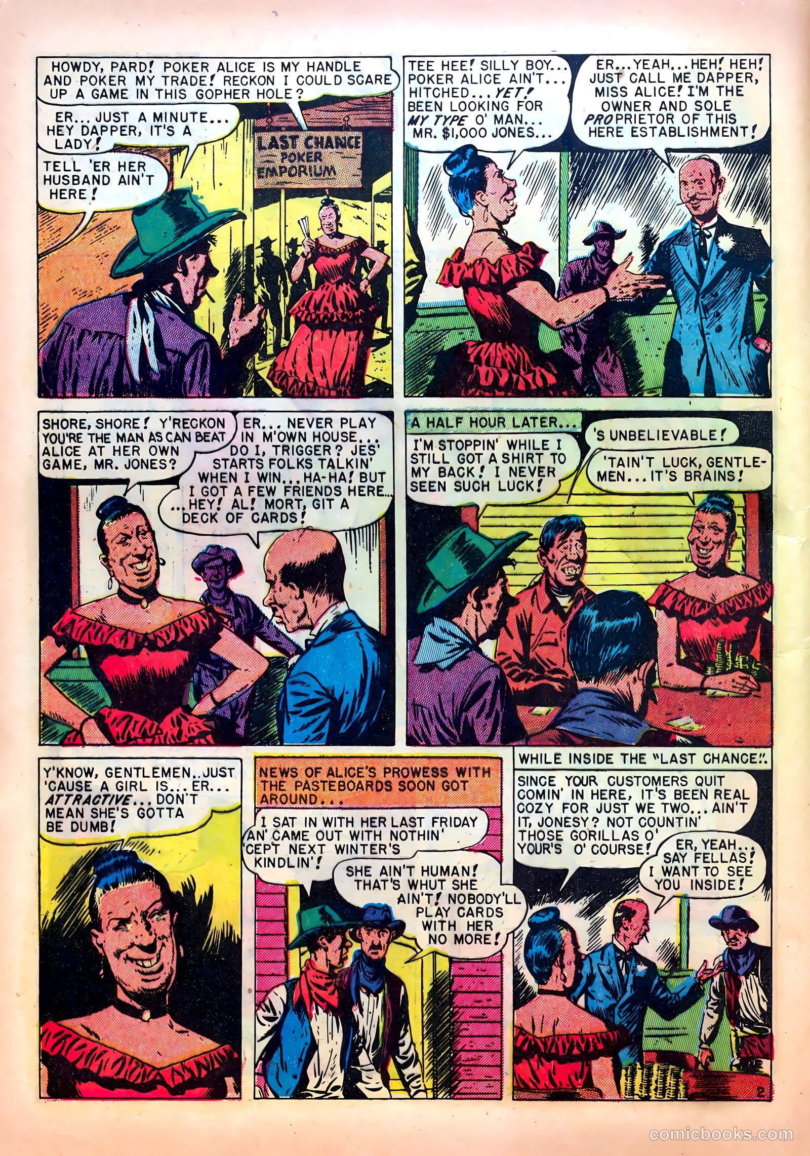 Western Fighters #8 (1949) — page 22 of 52