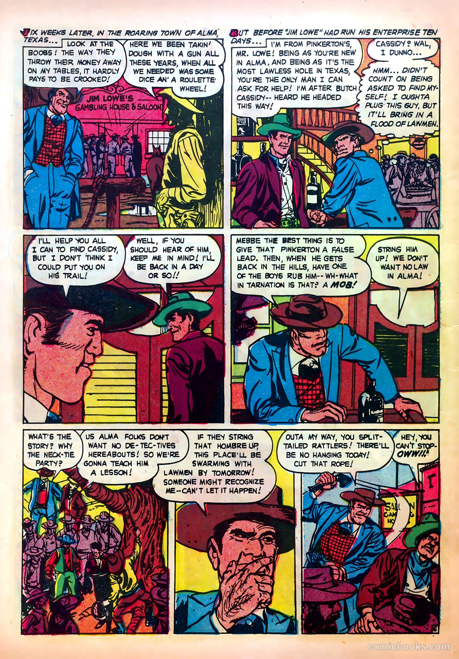 Western Fighters #8 (1949) — page 38 of 52