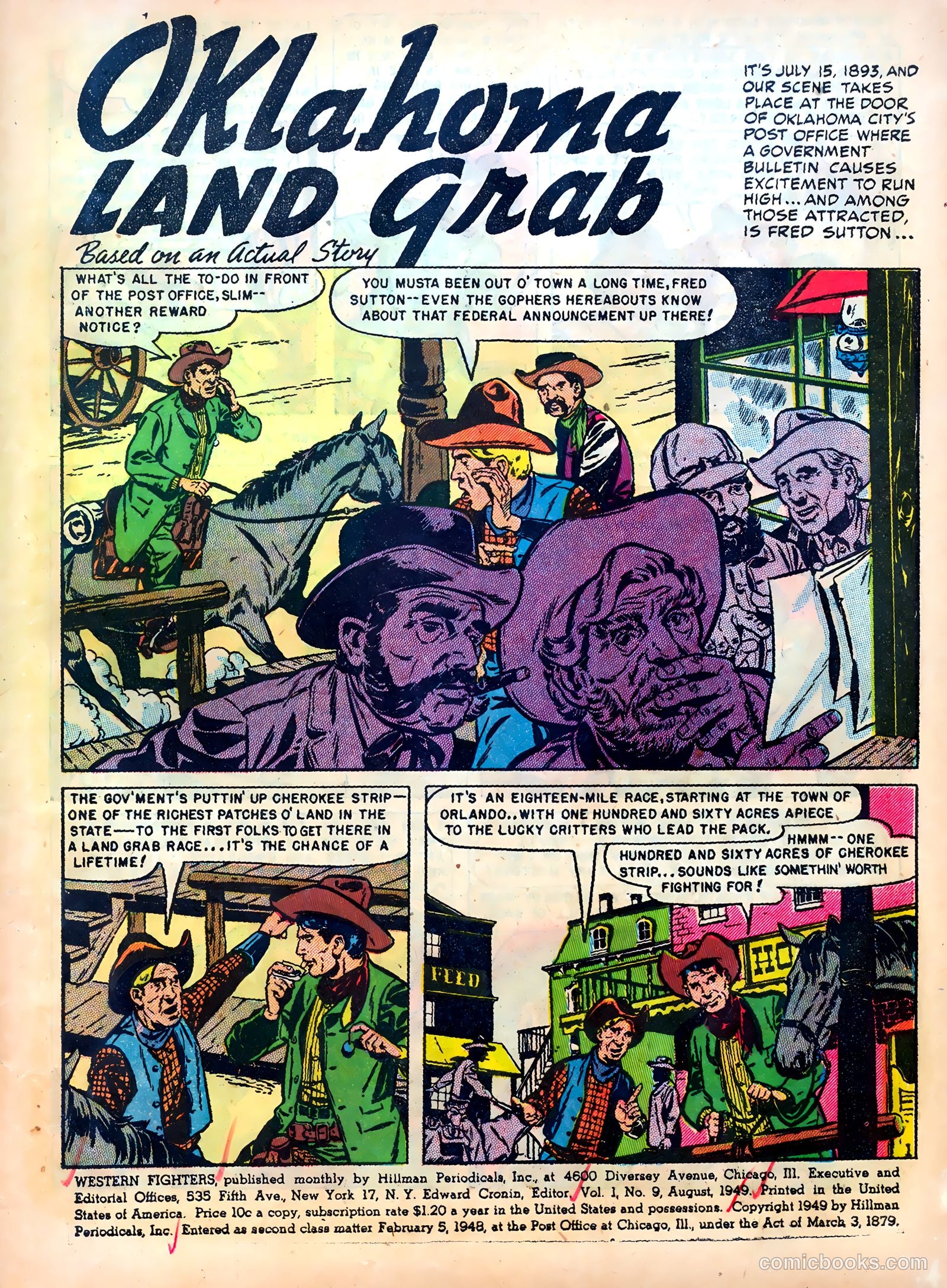 Western Fighters #9 (1949) — page 3 of 52