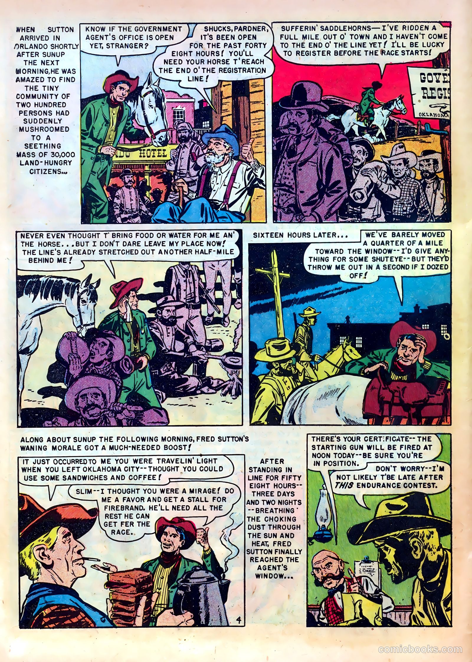 Western Fighters #9 (1949) — page 6 of 52