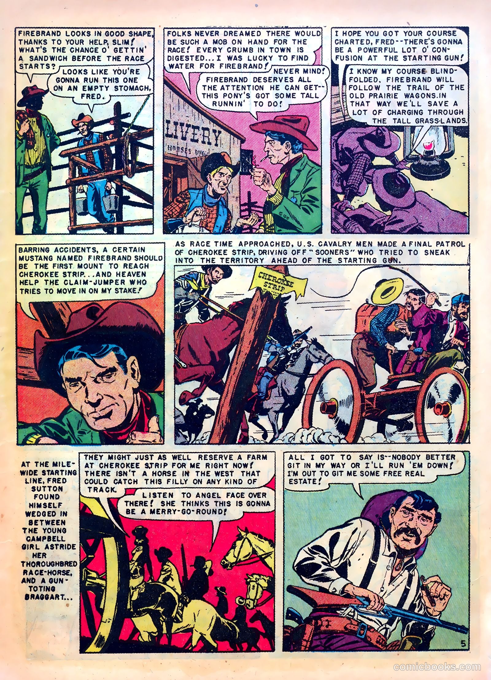 Western Fighters #9 (1949) — page 7 of 52