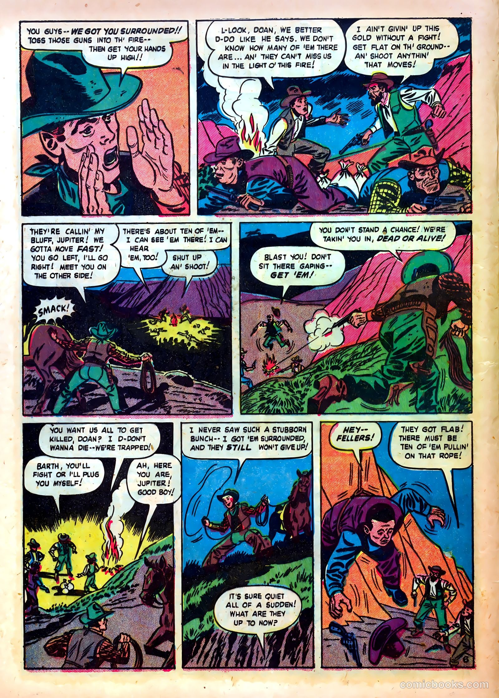 Western Fighters #9 (1949) — page 16 of 52