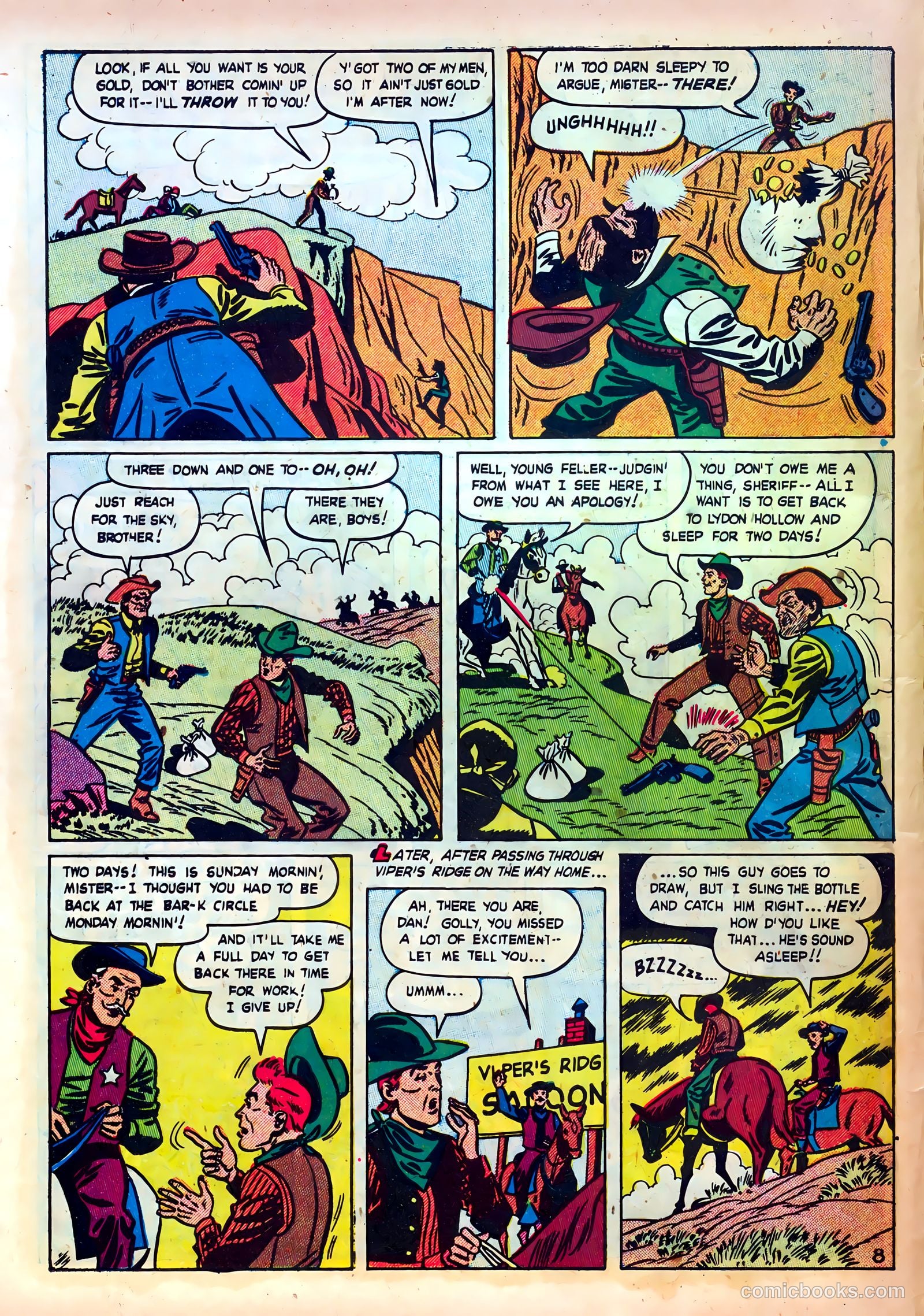 Western Fighters #9 (1949) — page 18 of 52