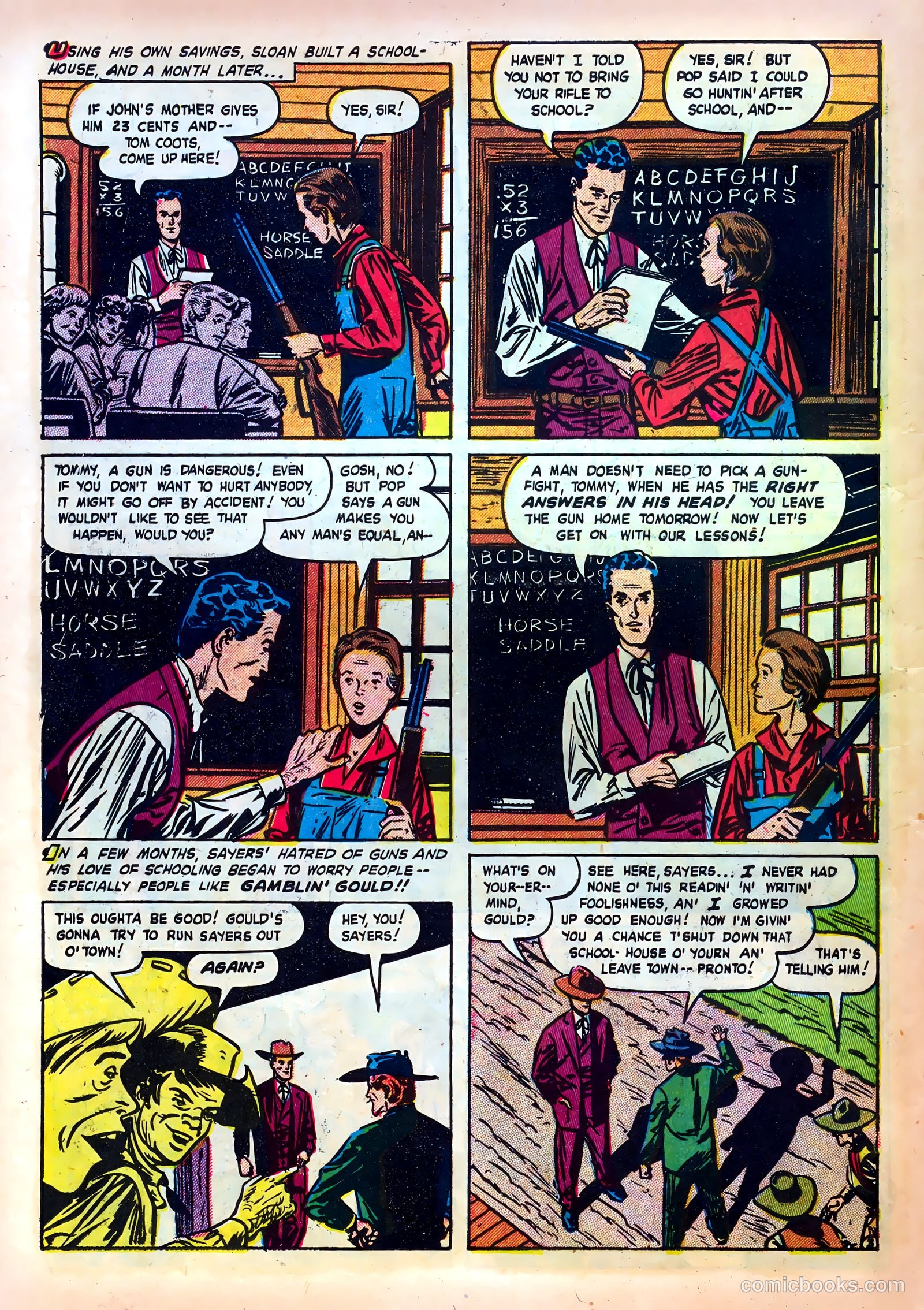 Western Fighters #9 (1949) — page 22 of 52