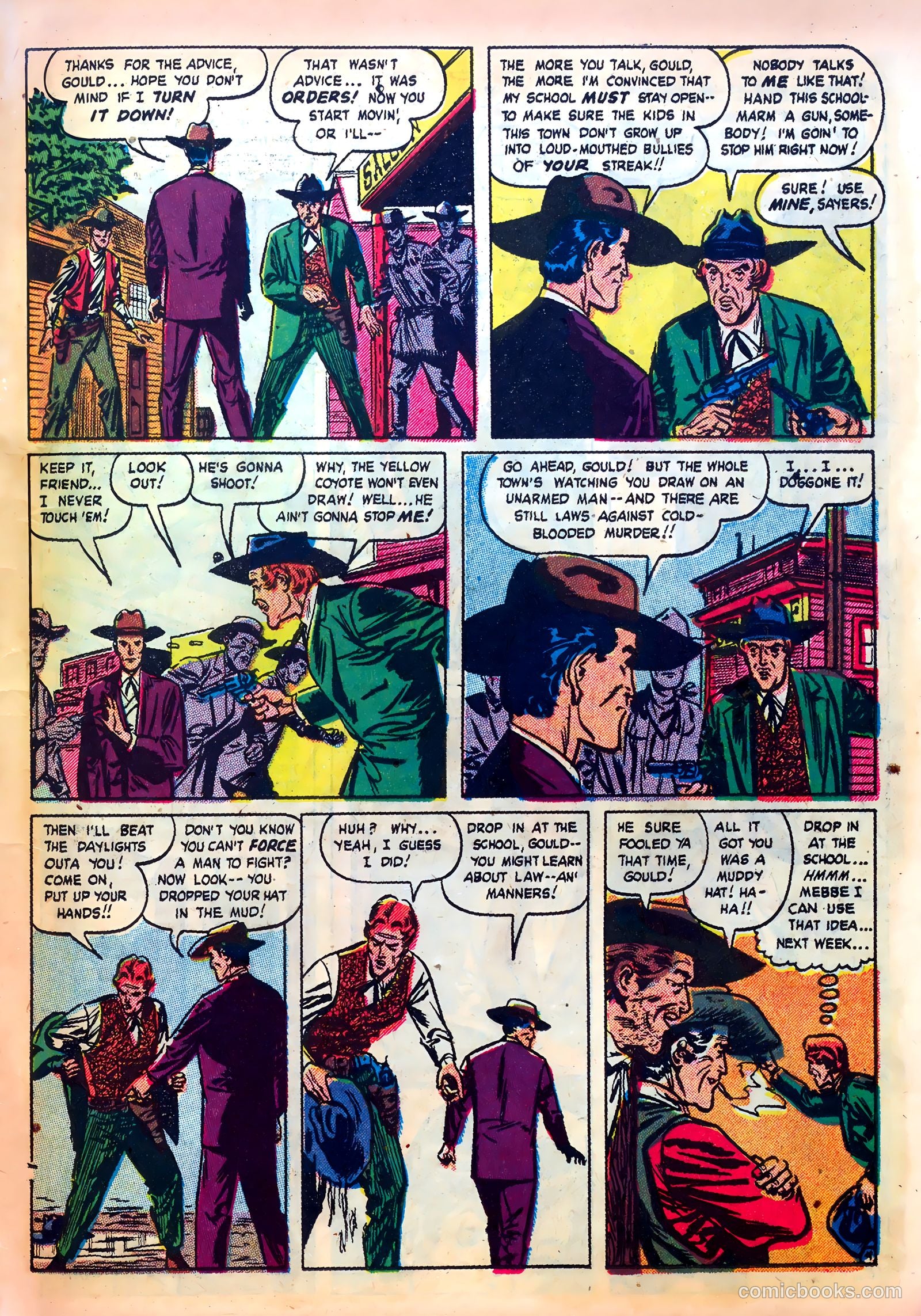 Western Fighters #9 (1949) — page 23 of 52