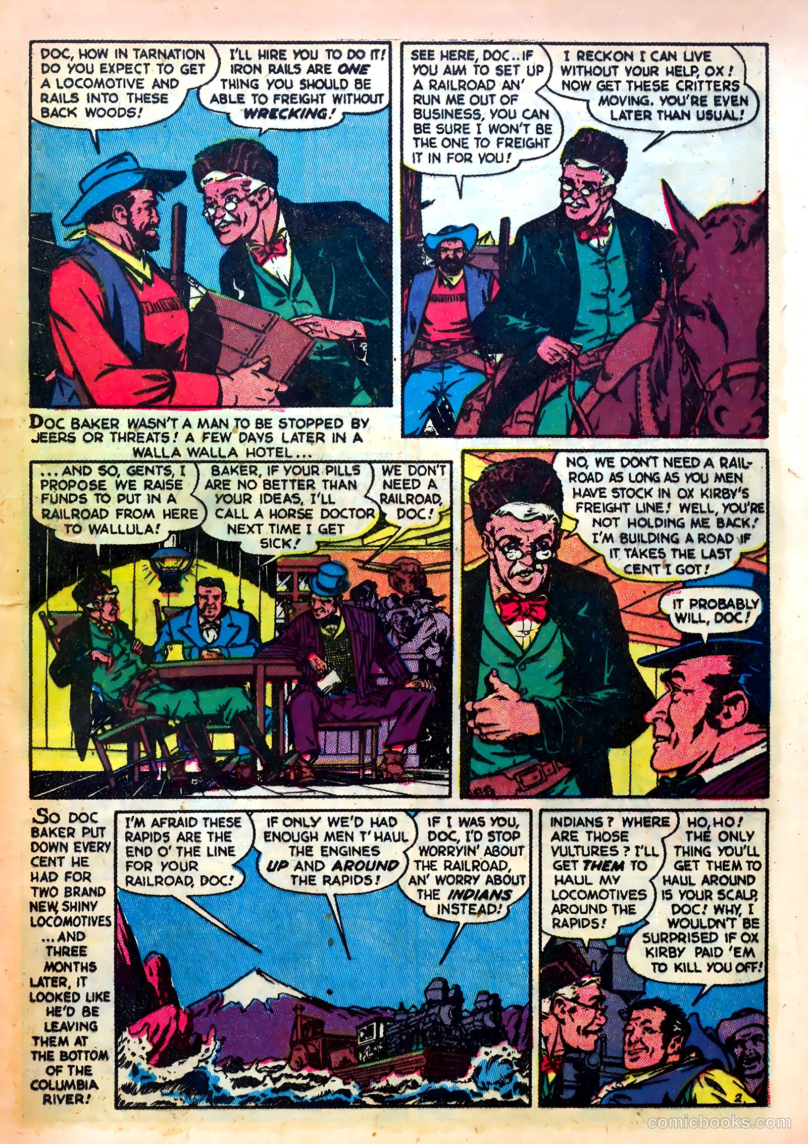 Western Fighters #9 (1949) — page 37 of 52
