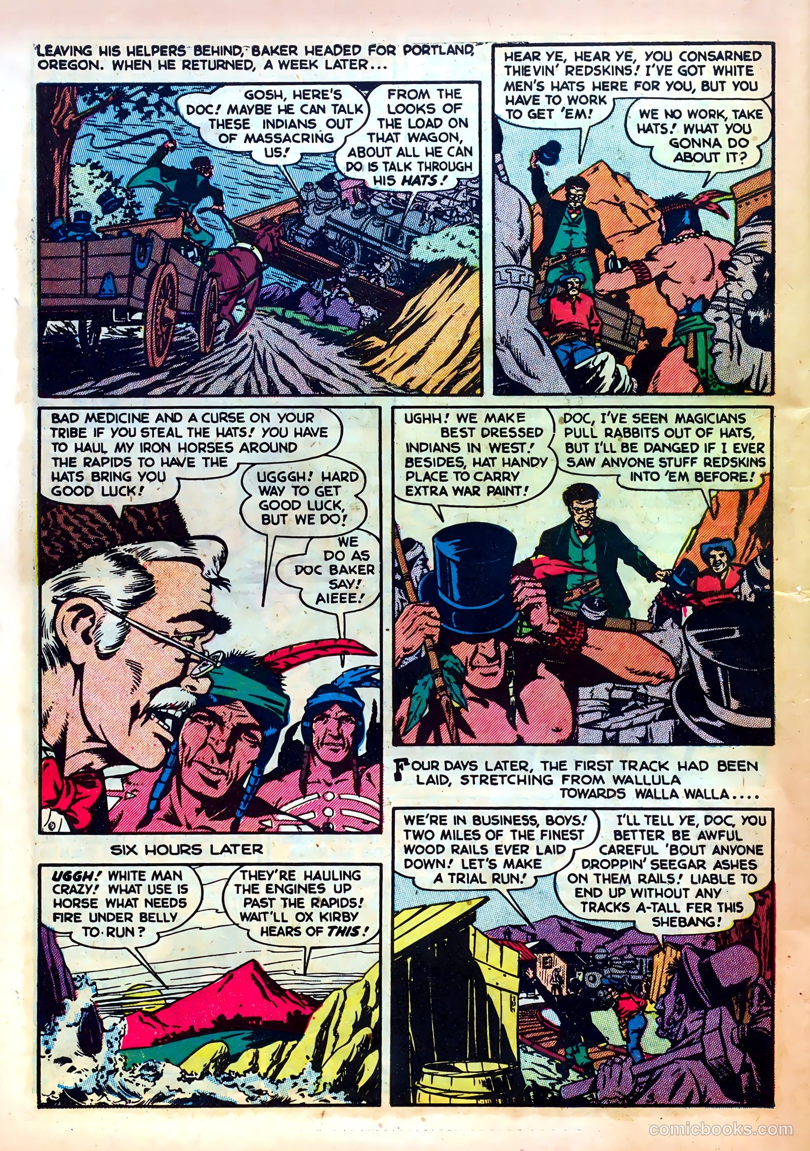 Western Fighters #9 (1949) — page 38 of 52
