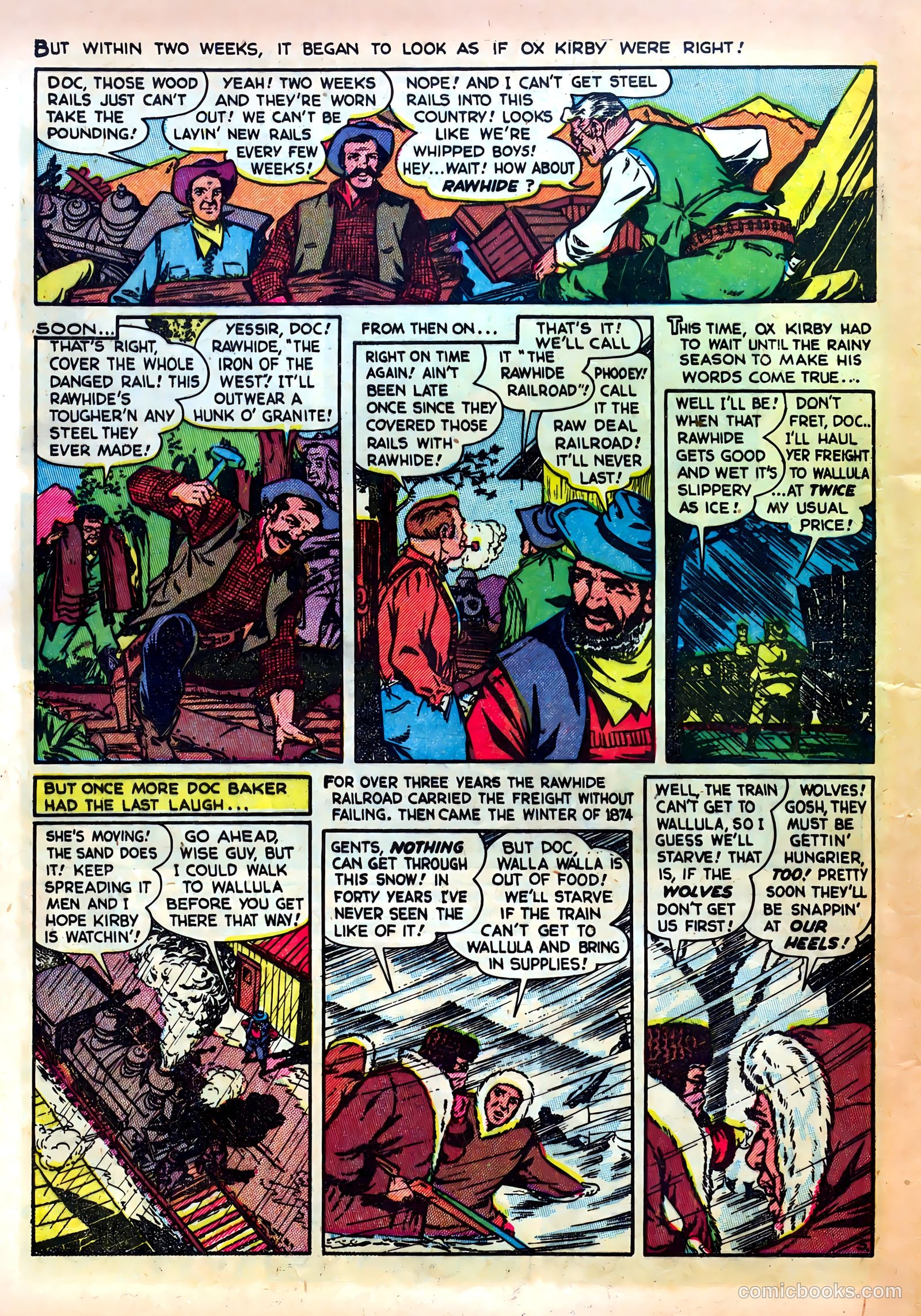 Western Fighters #9 (1949) — page 40 of 52