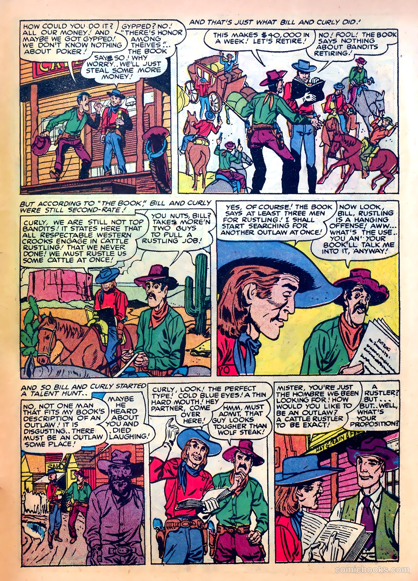 Western Fighters #9 (1949) — page 47 of 52