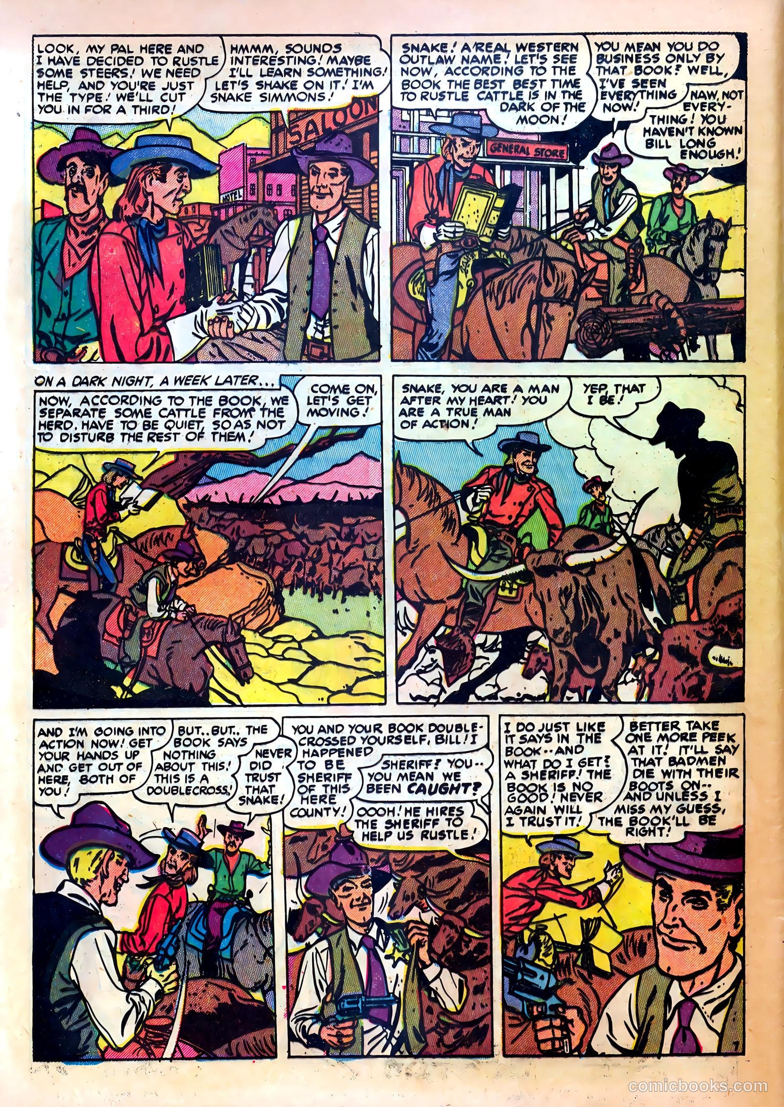 Western Fighters #9 (1949) — page 48 of 52