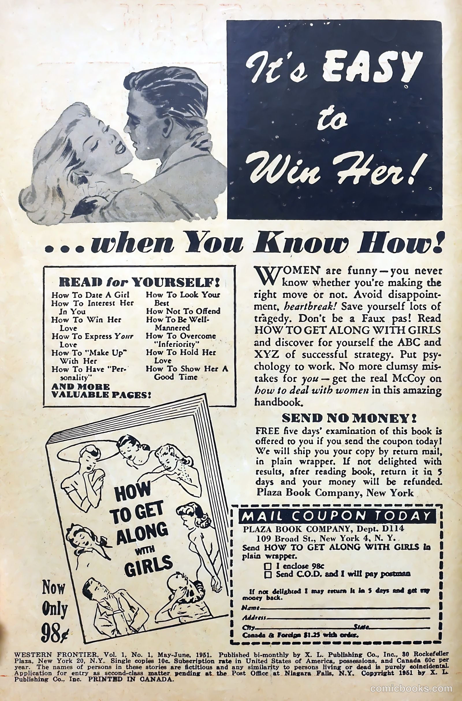 Western Frontier #1 (1951) — page 2 of 36