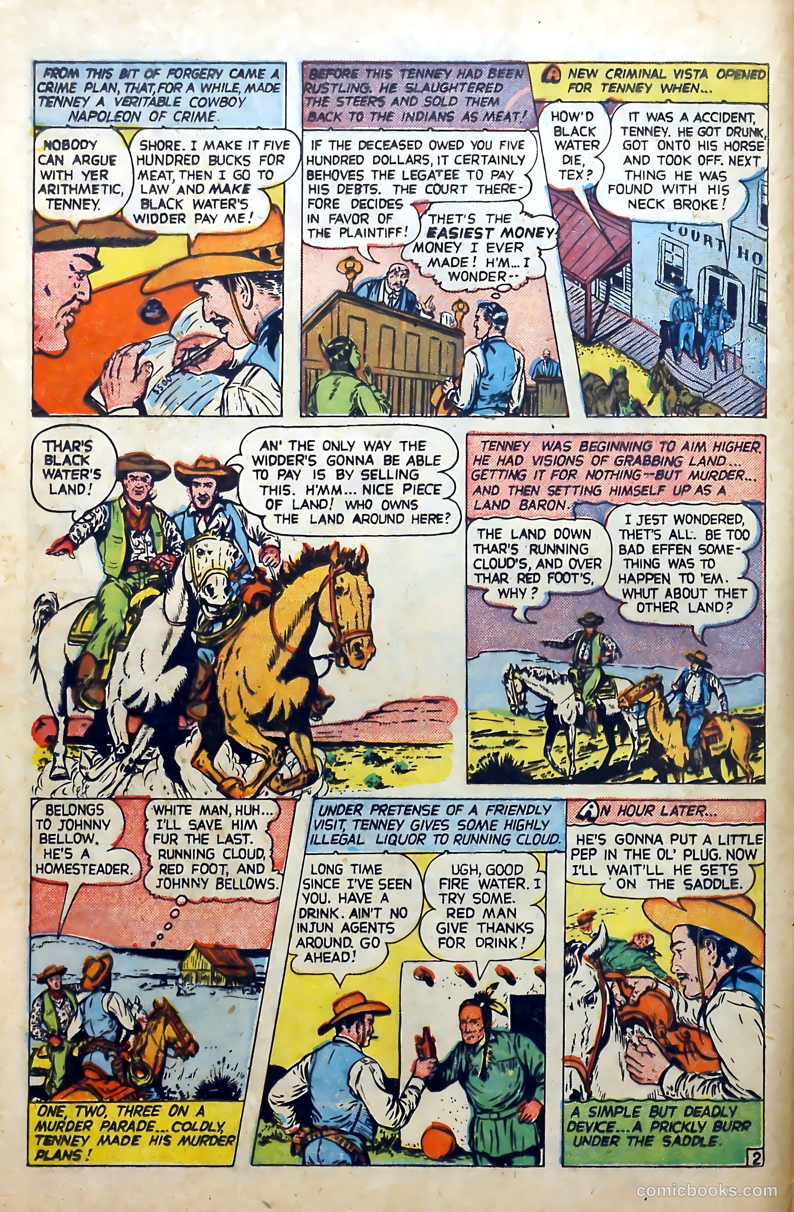 Western Frontier #1 (1951) — page 4 of 36