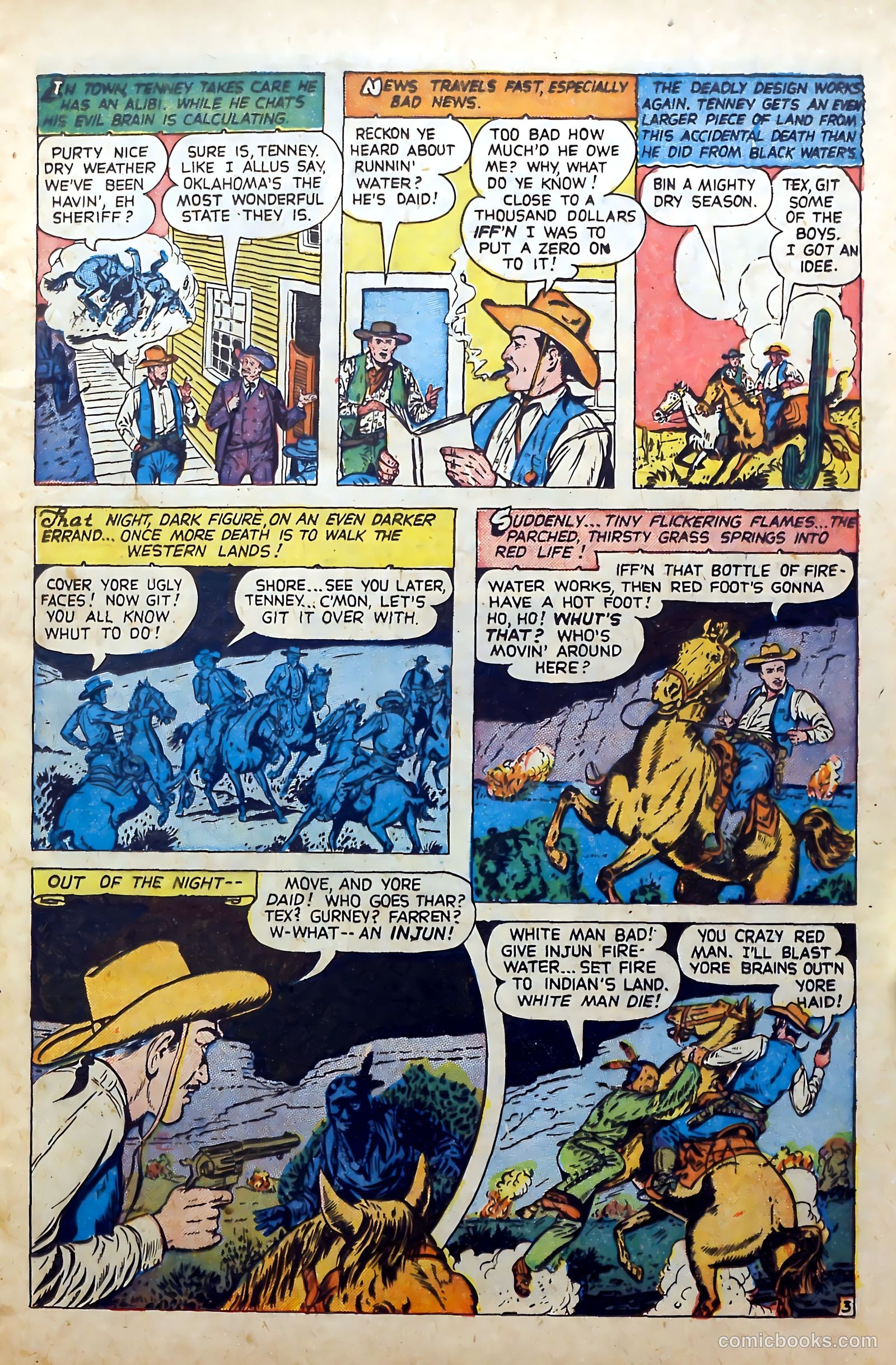 Western Frontier #1 (1951) — page 5 of 36