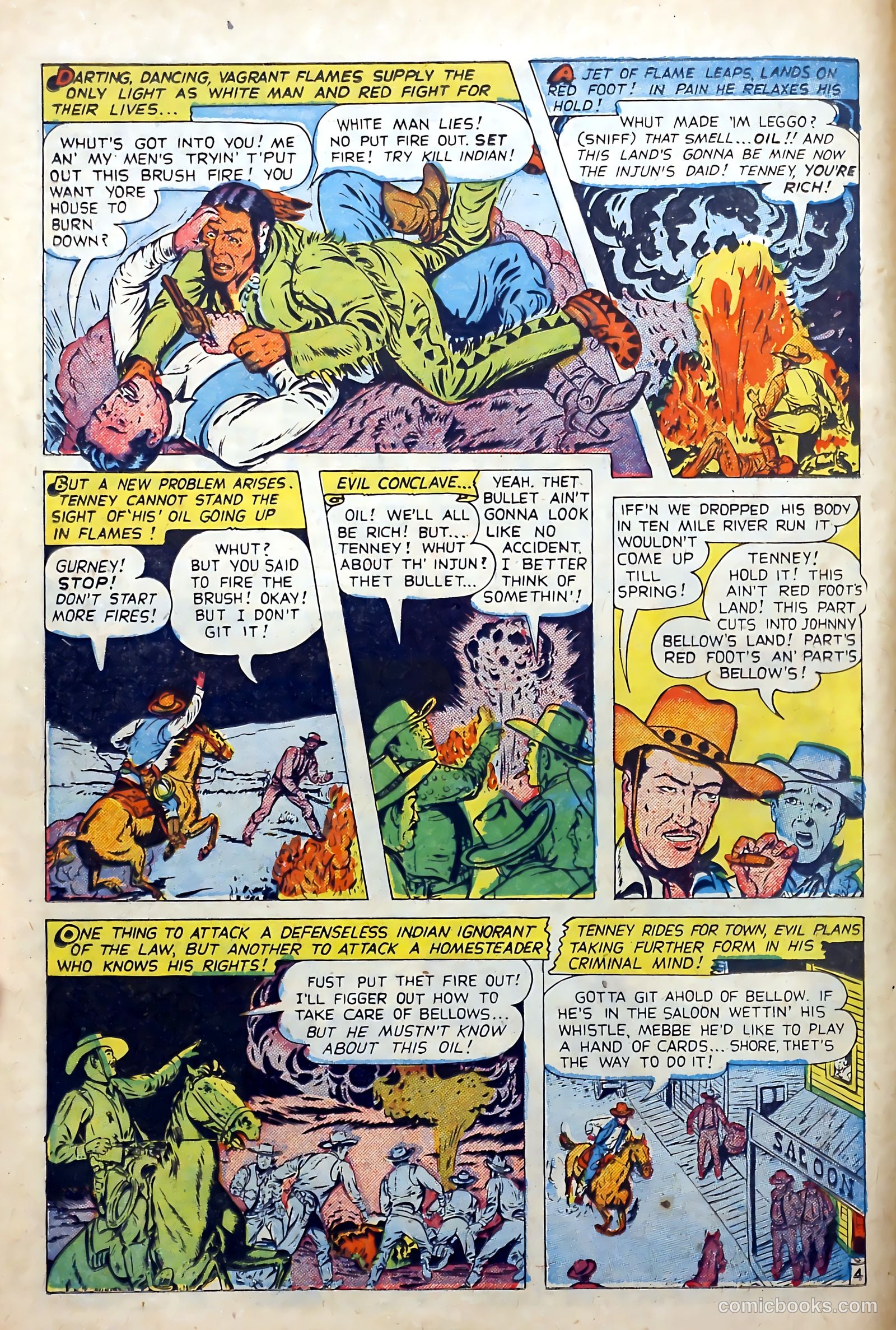 Western Frontier #1 (1951) — page 6 of 36