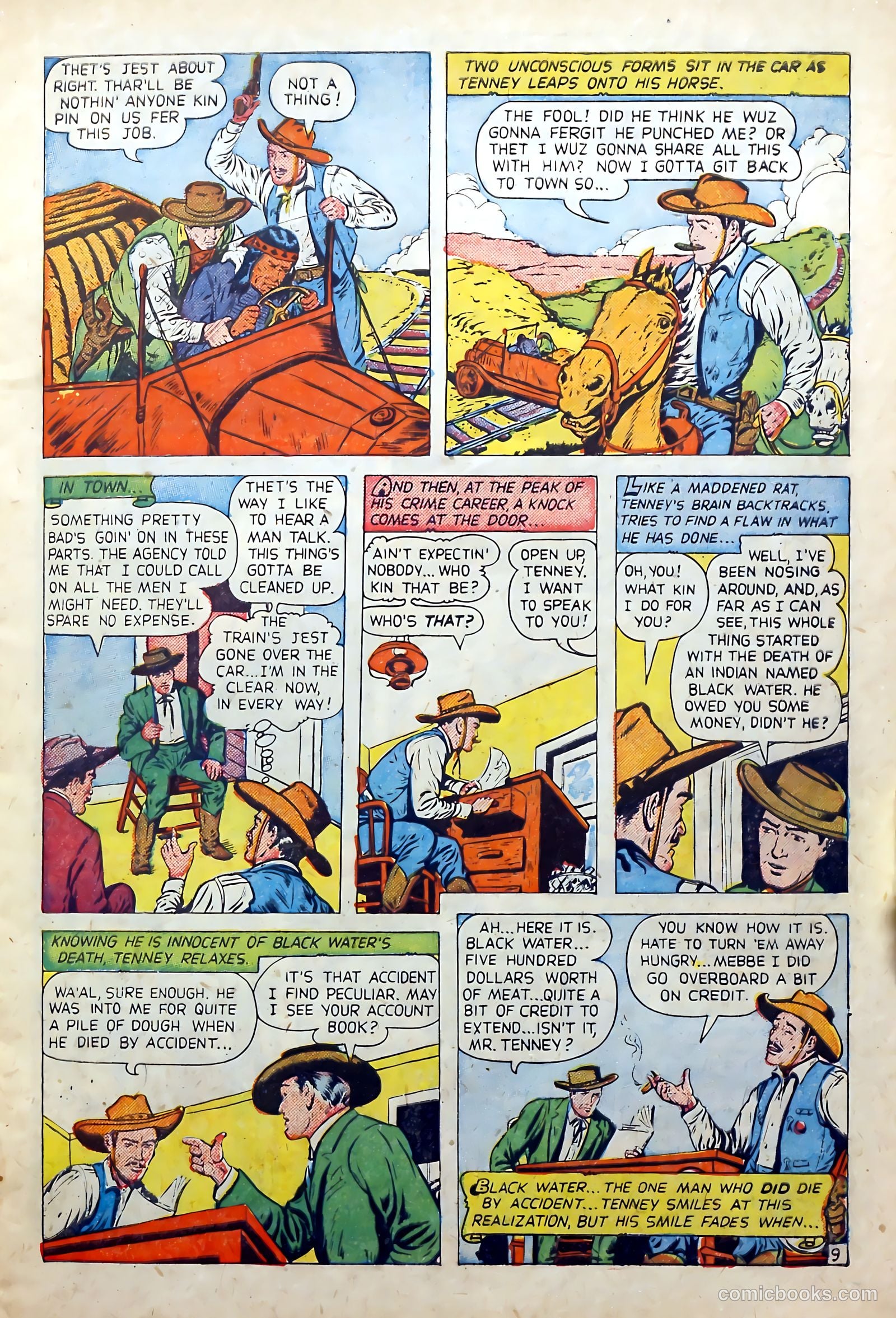 Western Frontier #1 (1951) — page 11 of 36
