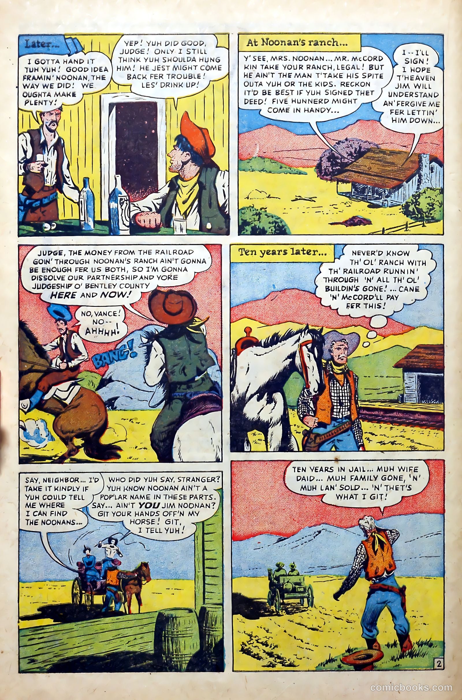 Western Frontier #1 (1951) — page 14 of 36
