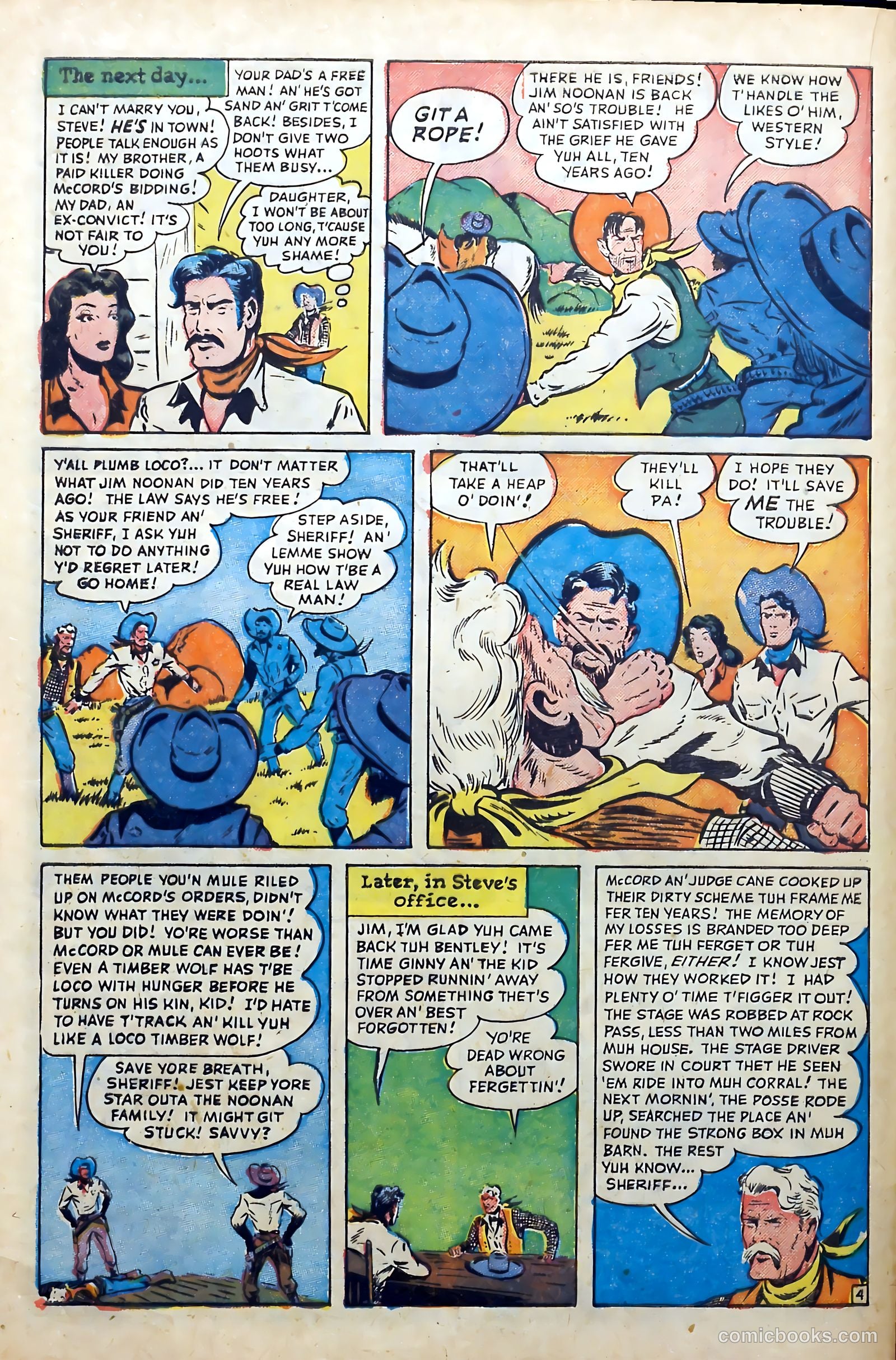 Western Frontier #1 (1951) — page 16 of 36