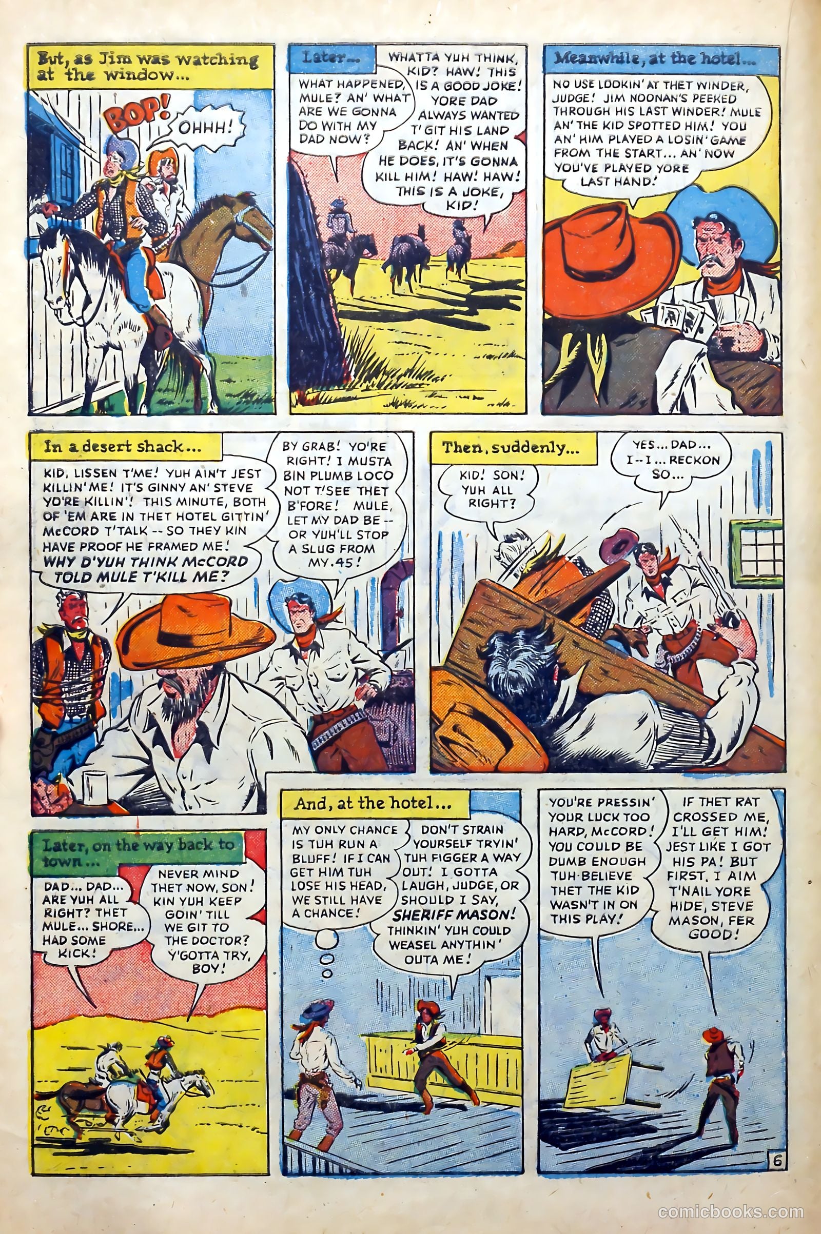 Western Frontier #1 (1951) — page 18 of 36