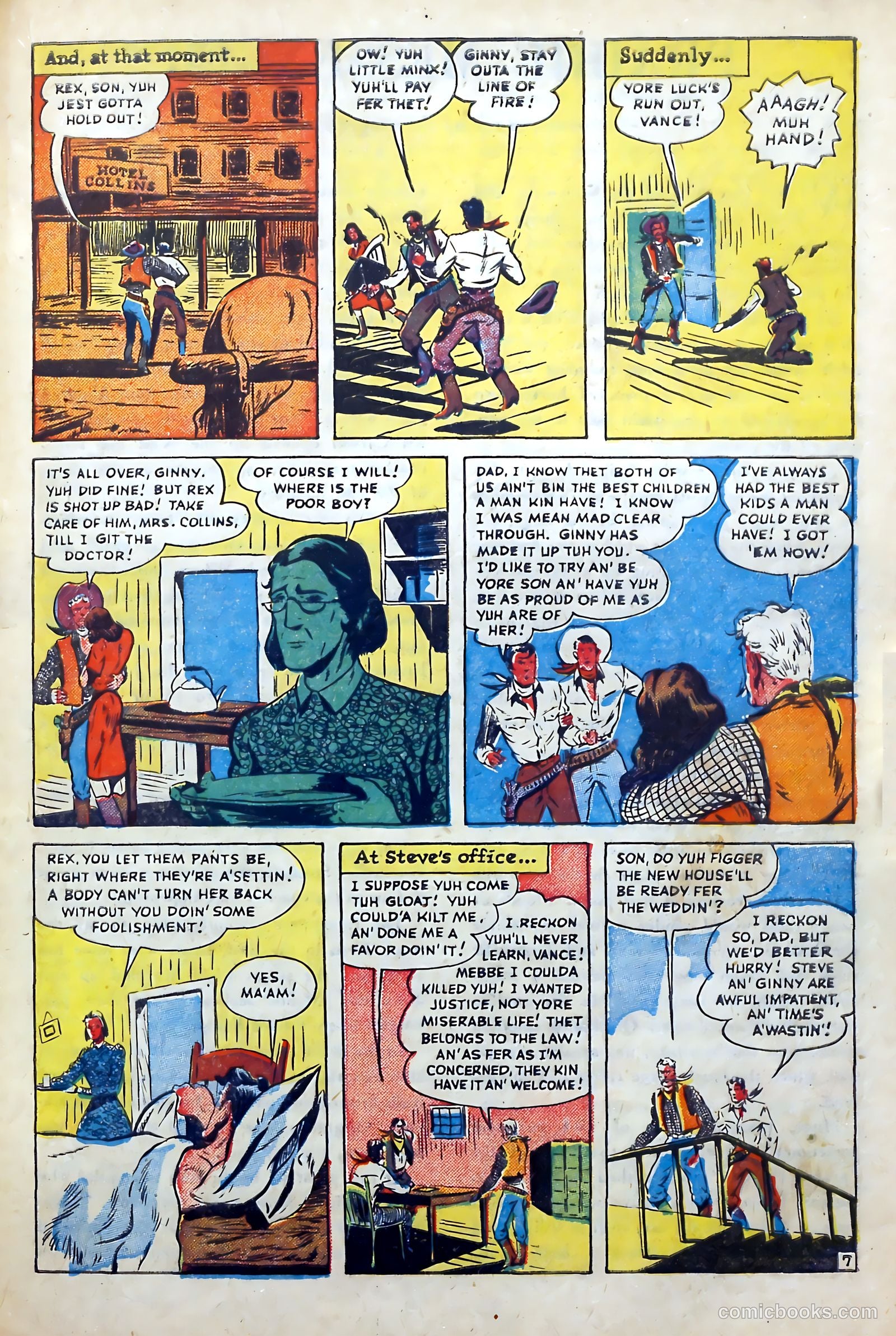 Western Frontier #1 (1951) — page 19 of 36