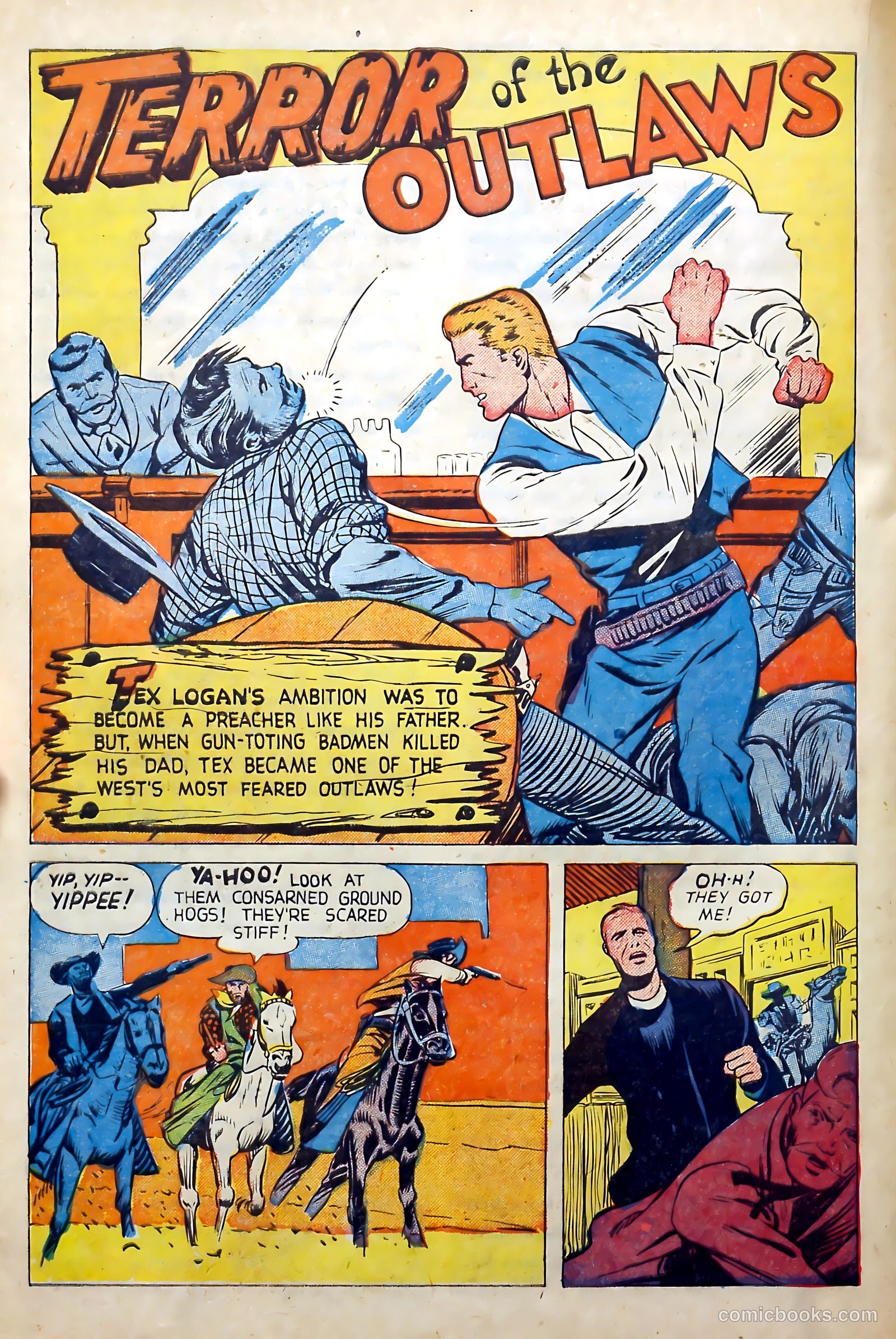 Western Frontier #1 (1951) — page 22 of 36