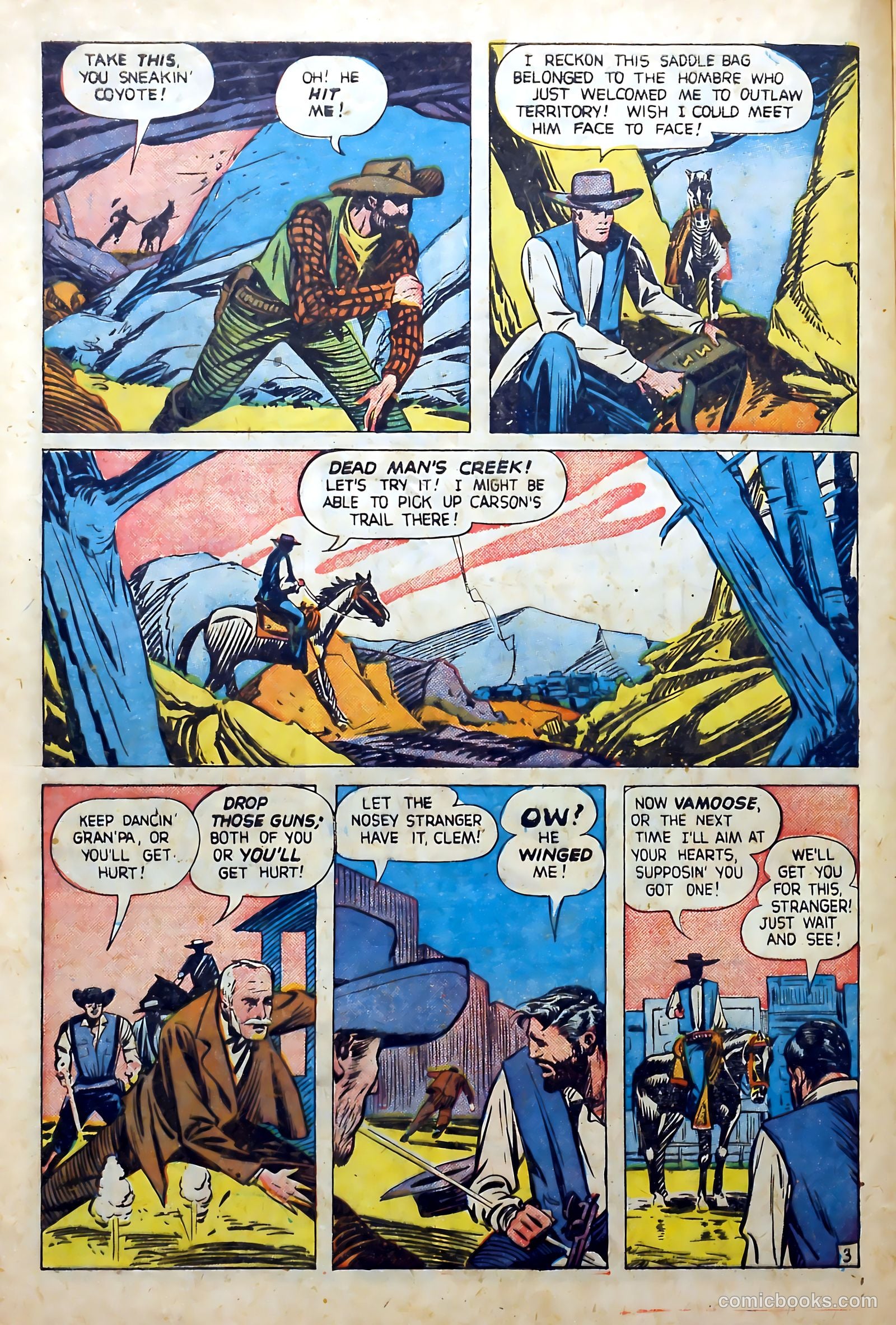 Western Frontier #1 (1951) — page 24 of 36