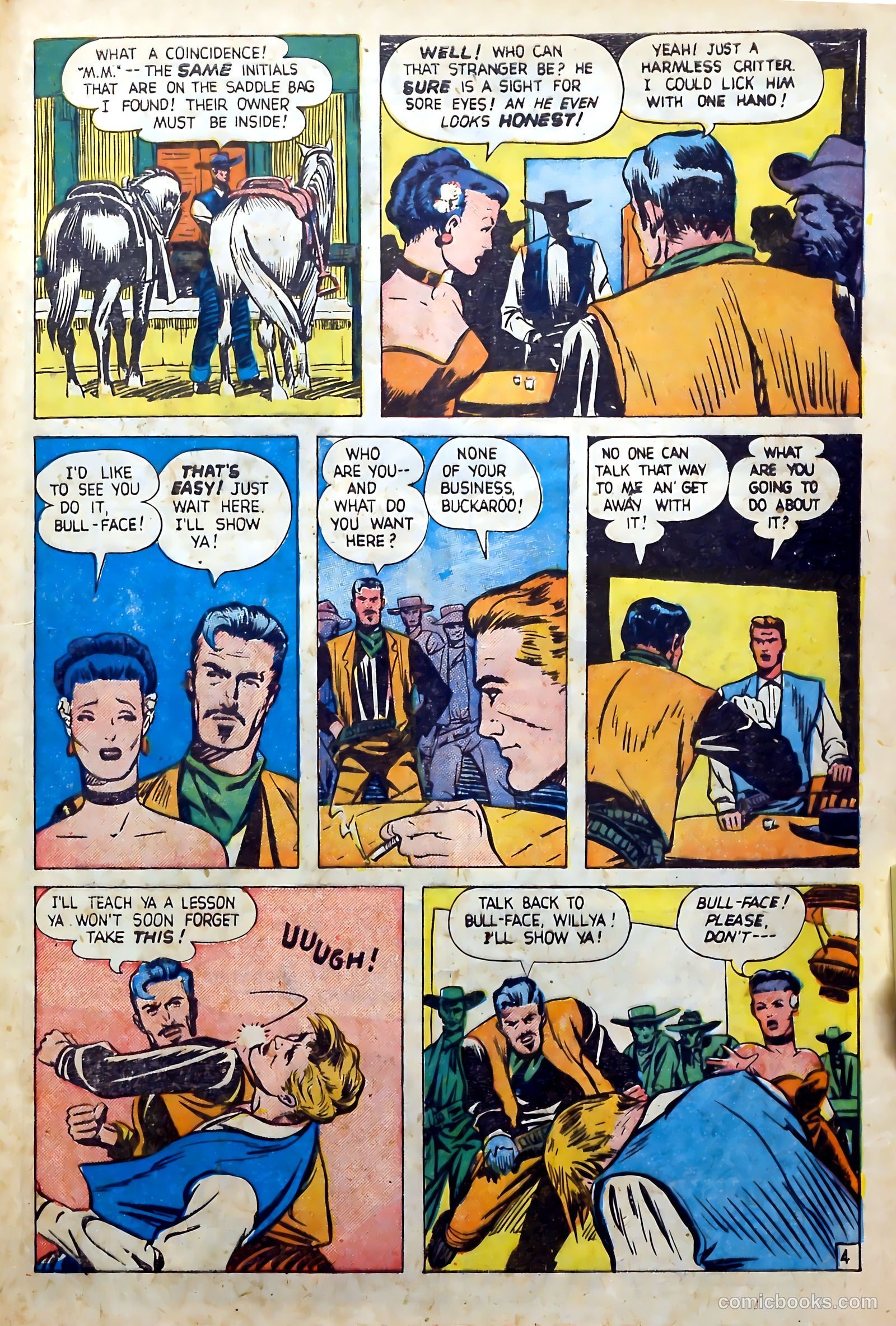 Western Frontier #1 (1951) — page 25 of 36