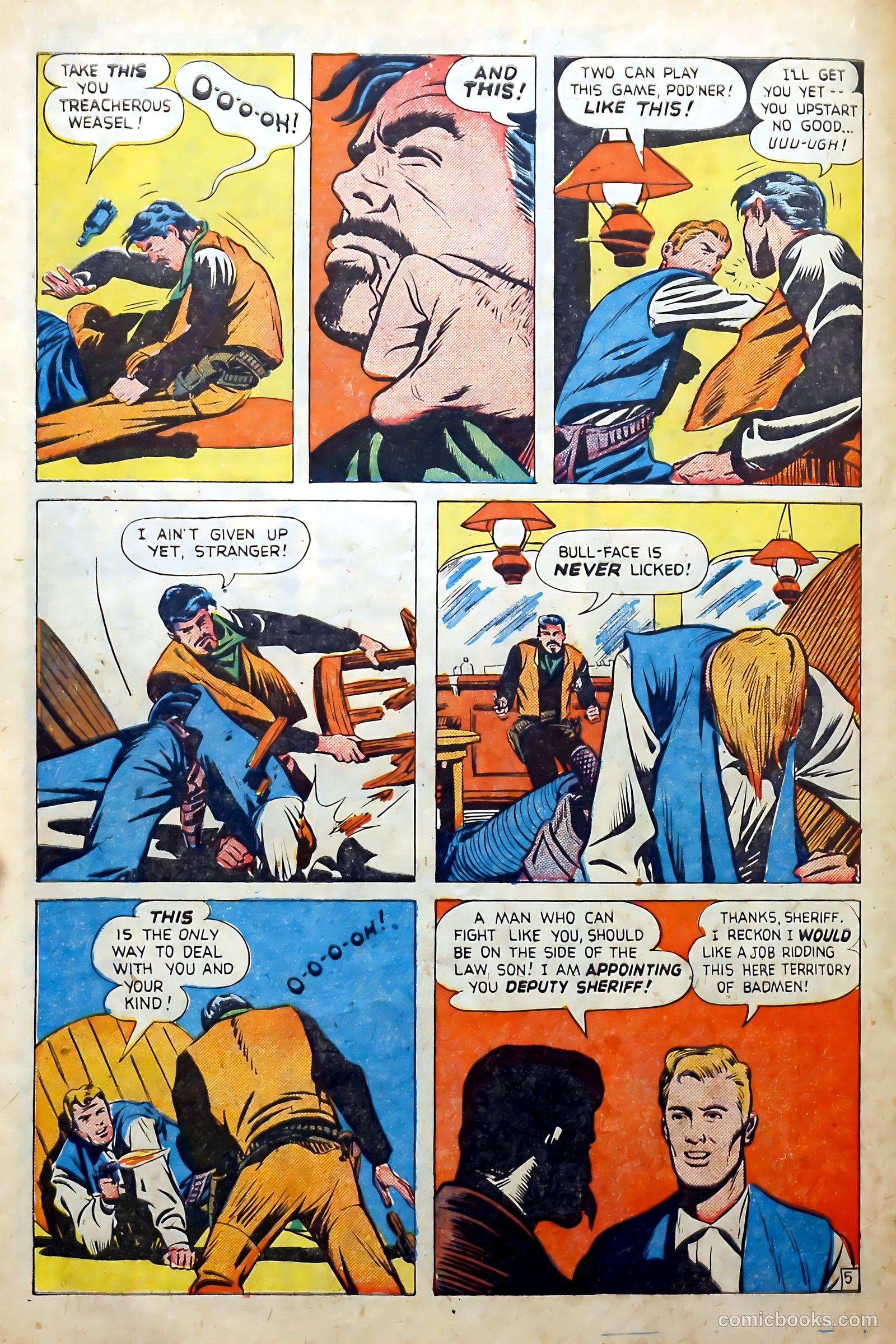 Western Frontier #1 (1951) — page 26 of 36