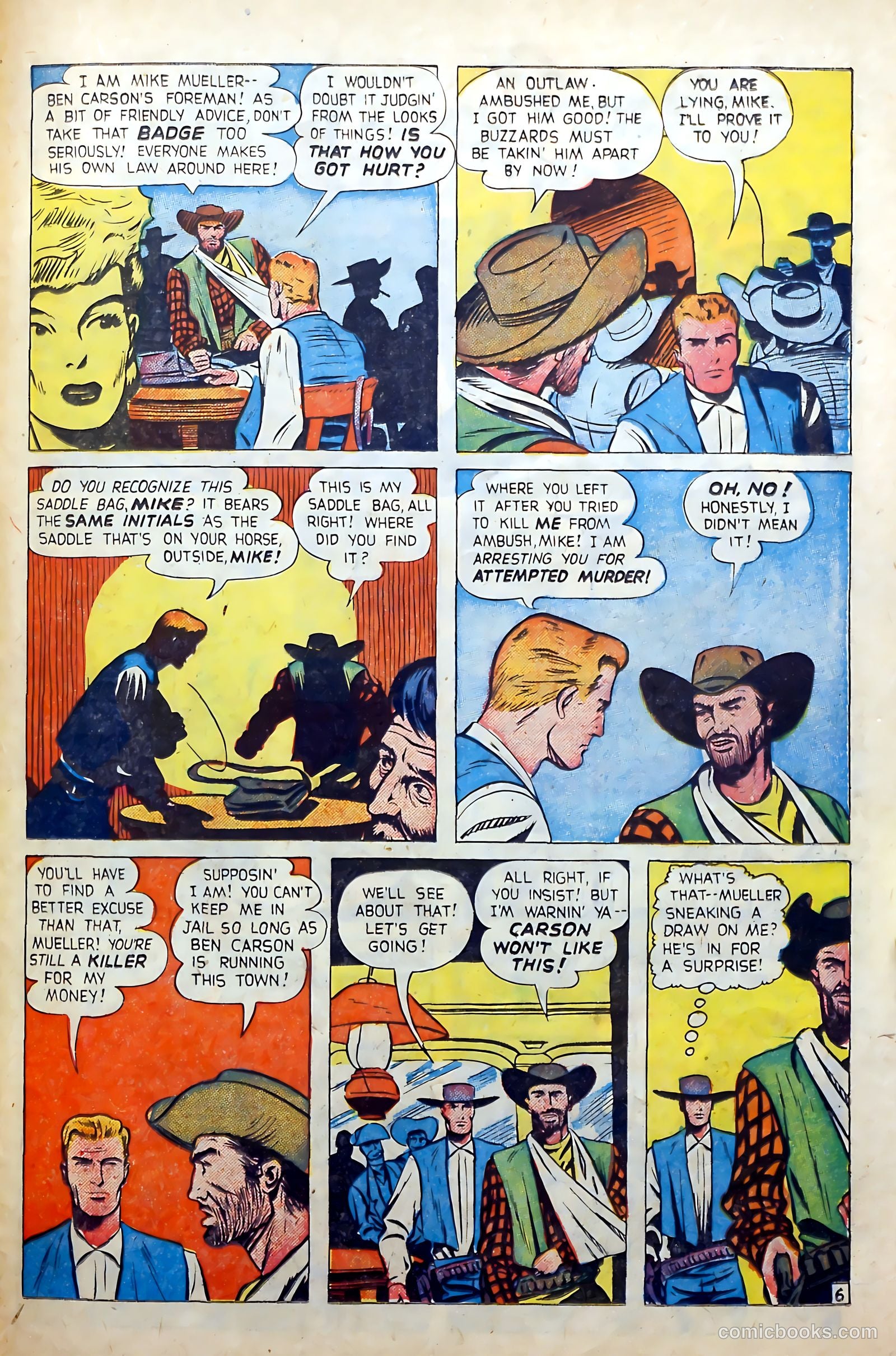 Western Frontier #1 (1951) — page 27 of 36