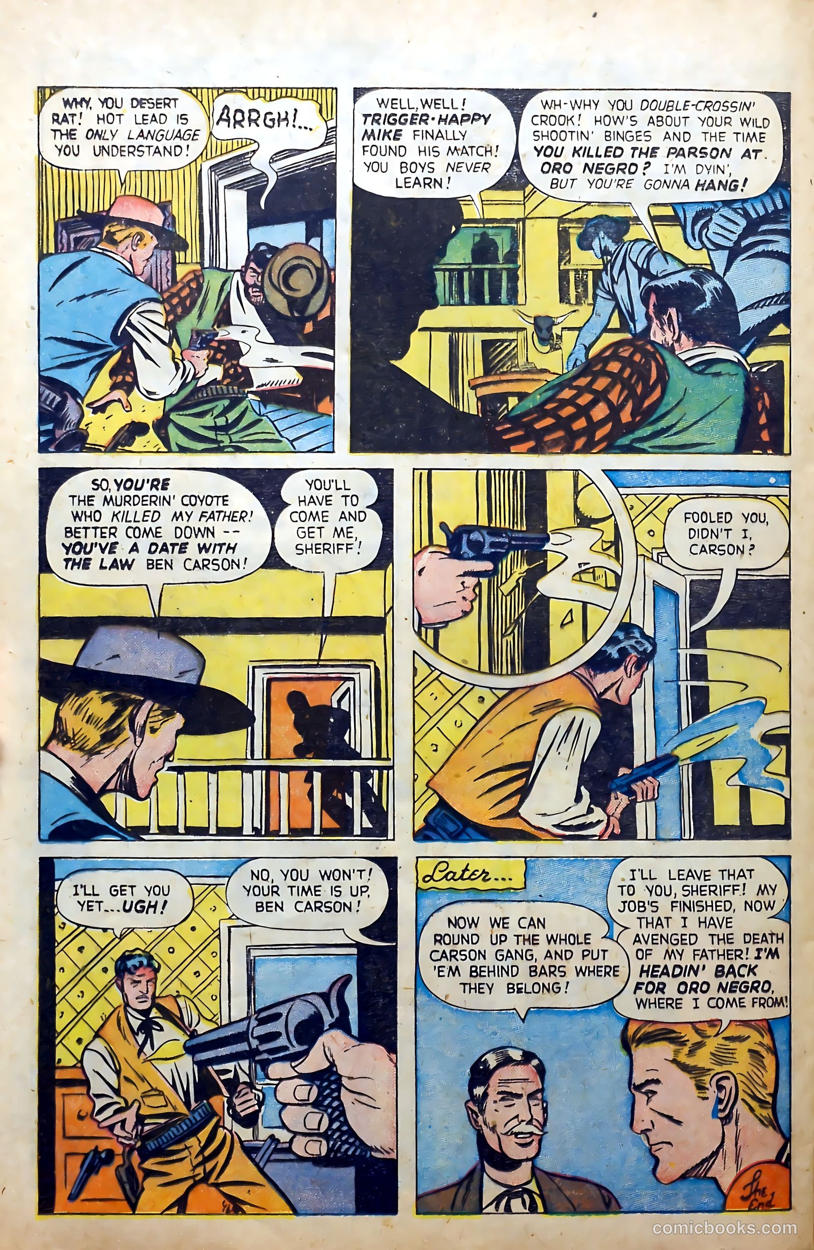 Western Frontier #1 (1951) — page 28 of 36