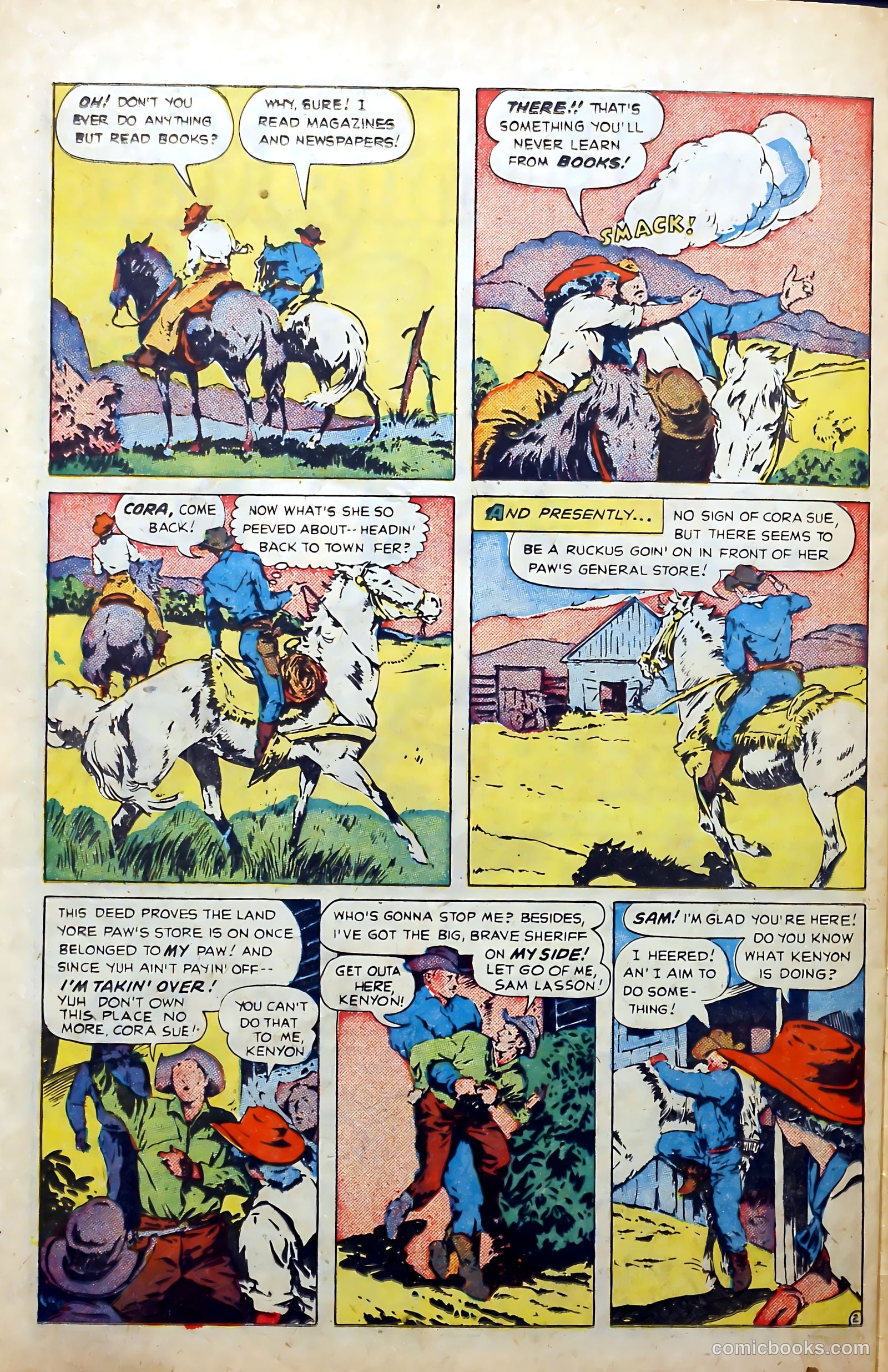 Western Frontier #1 (1951) — page 30 of 36
