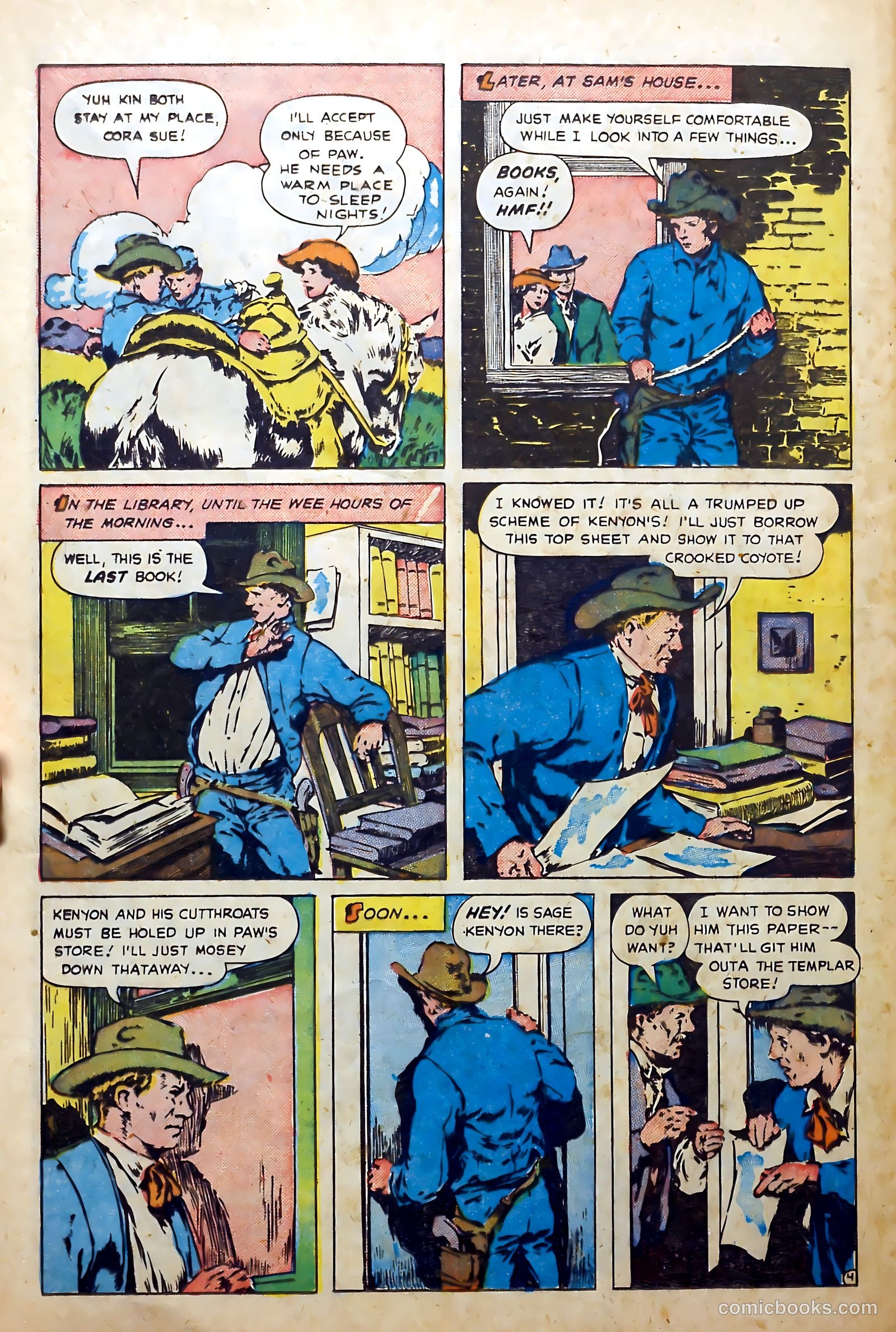 Western Frontier #1 (1951) — page 32 of 36