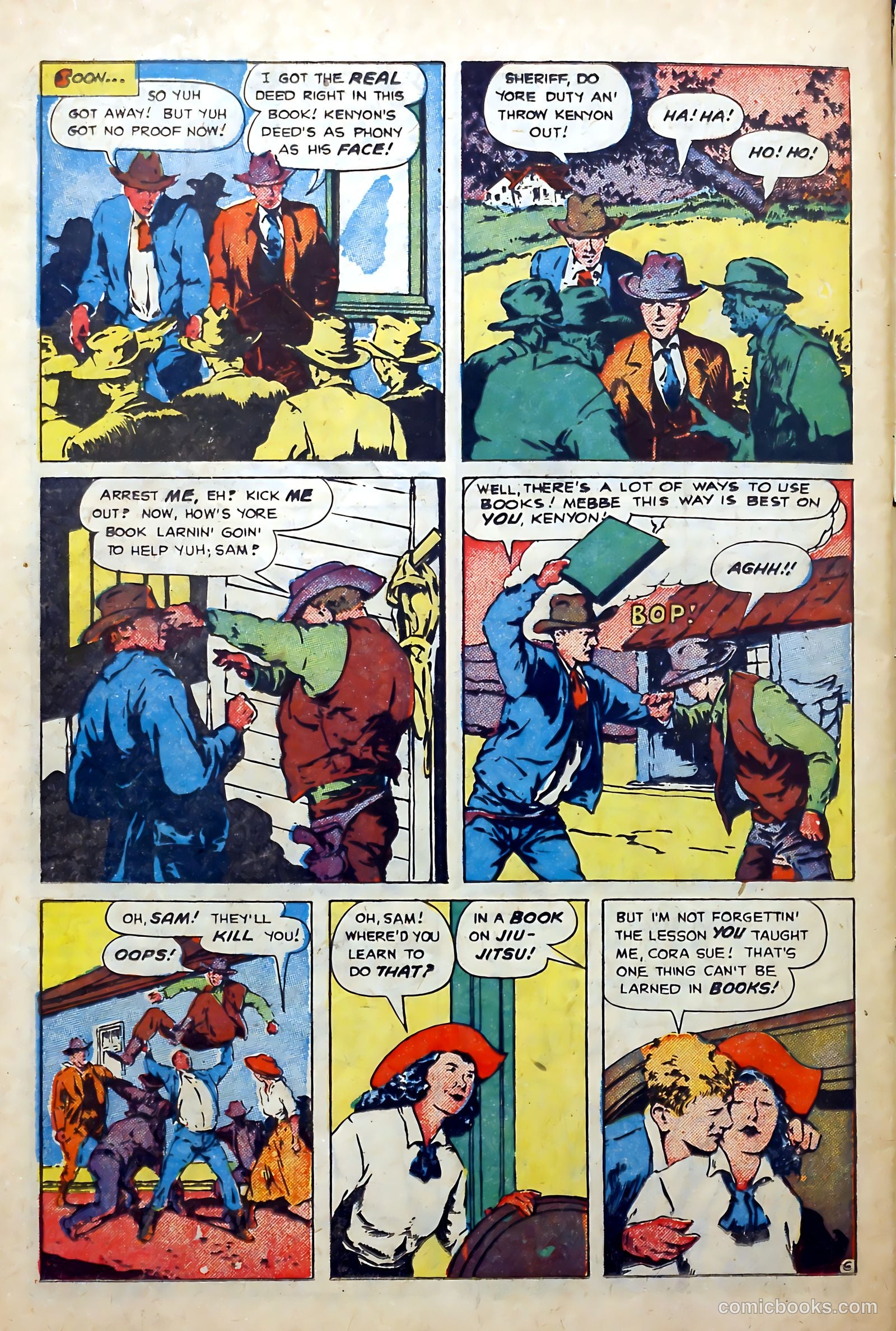 Western Frontier #1 (1951) — page 34 of 36
