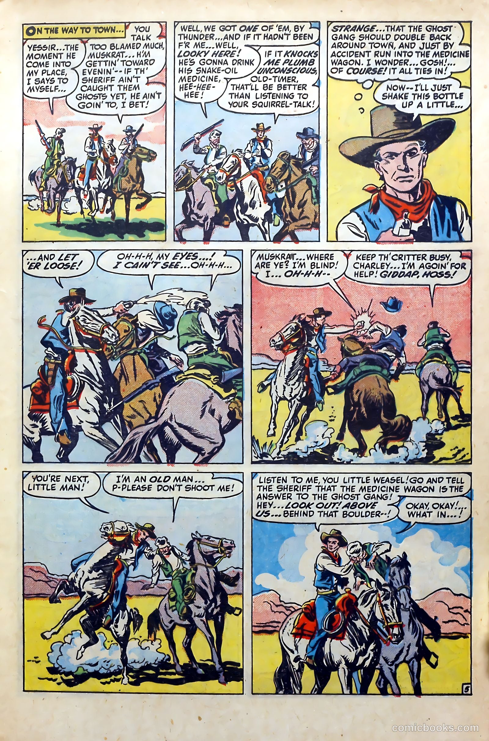 Western Frontier #2 (1951) — page 7 of 36