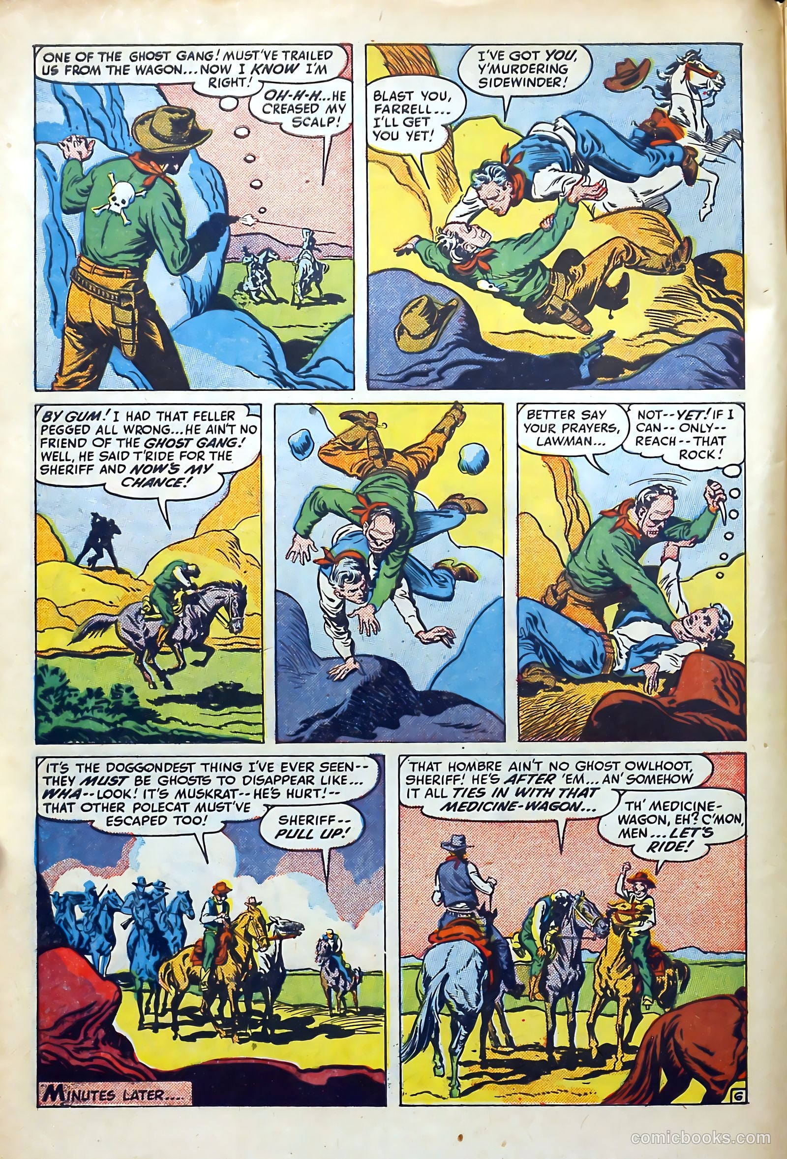 Western Frontier #2 (1951) — page 8 of 36