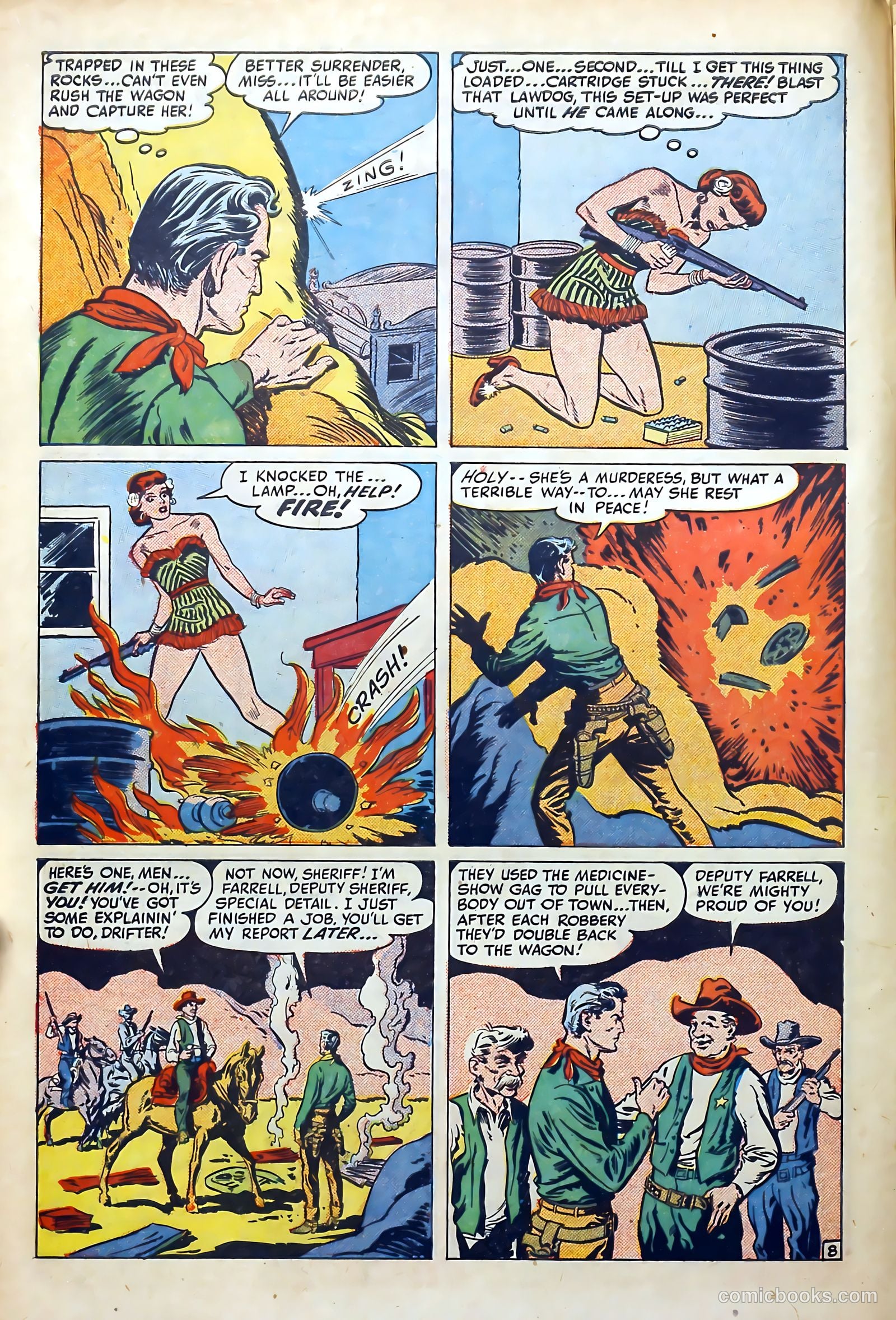 Western Frontier #2 (1951) — page 10 of 36
