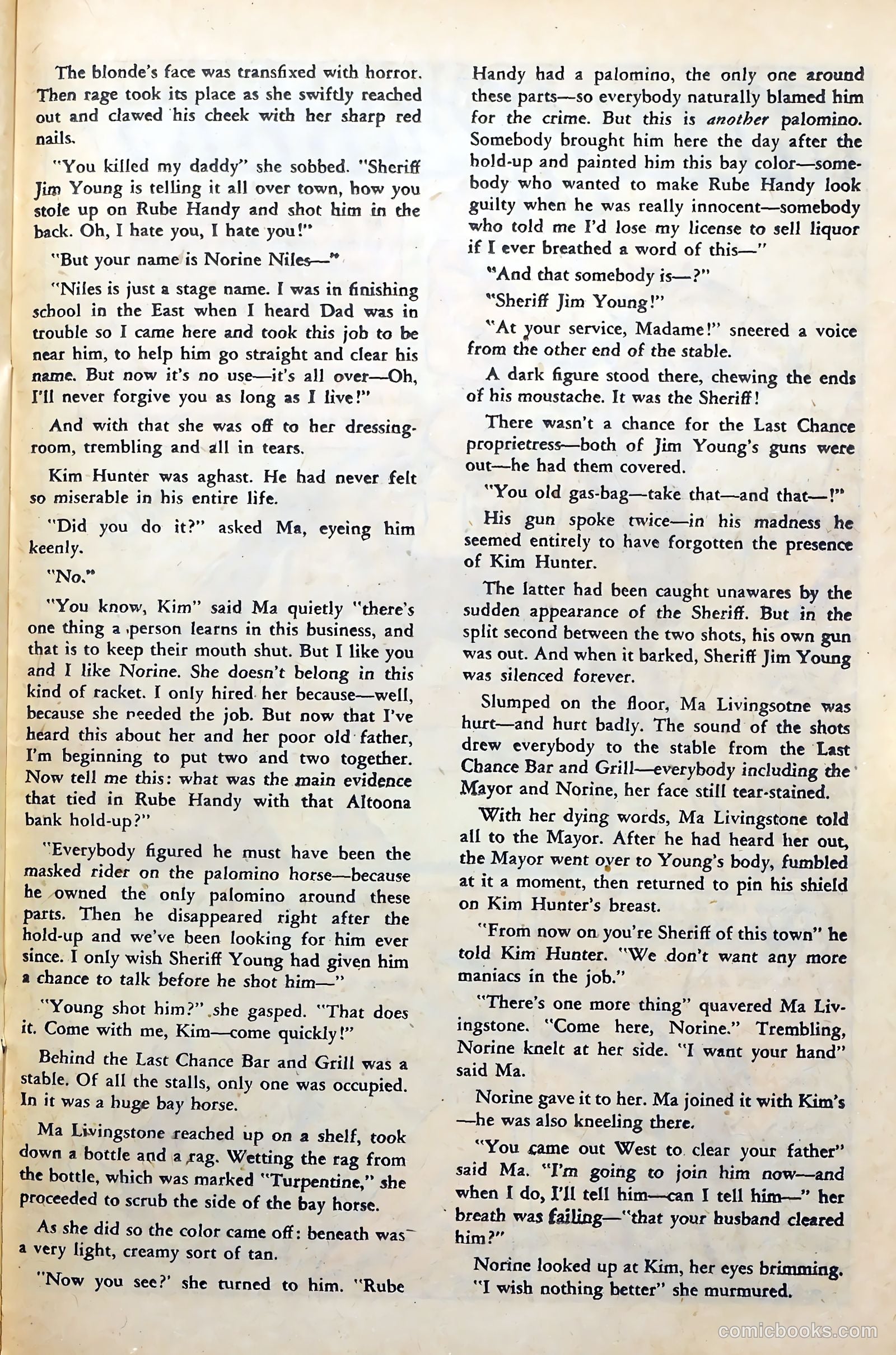 Western Frontier #2 (1951) — page 21 of 36