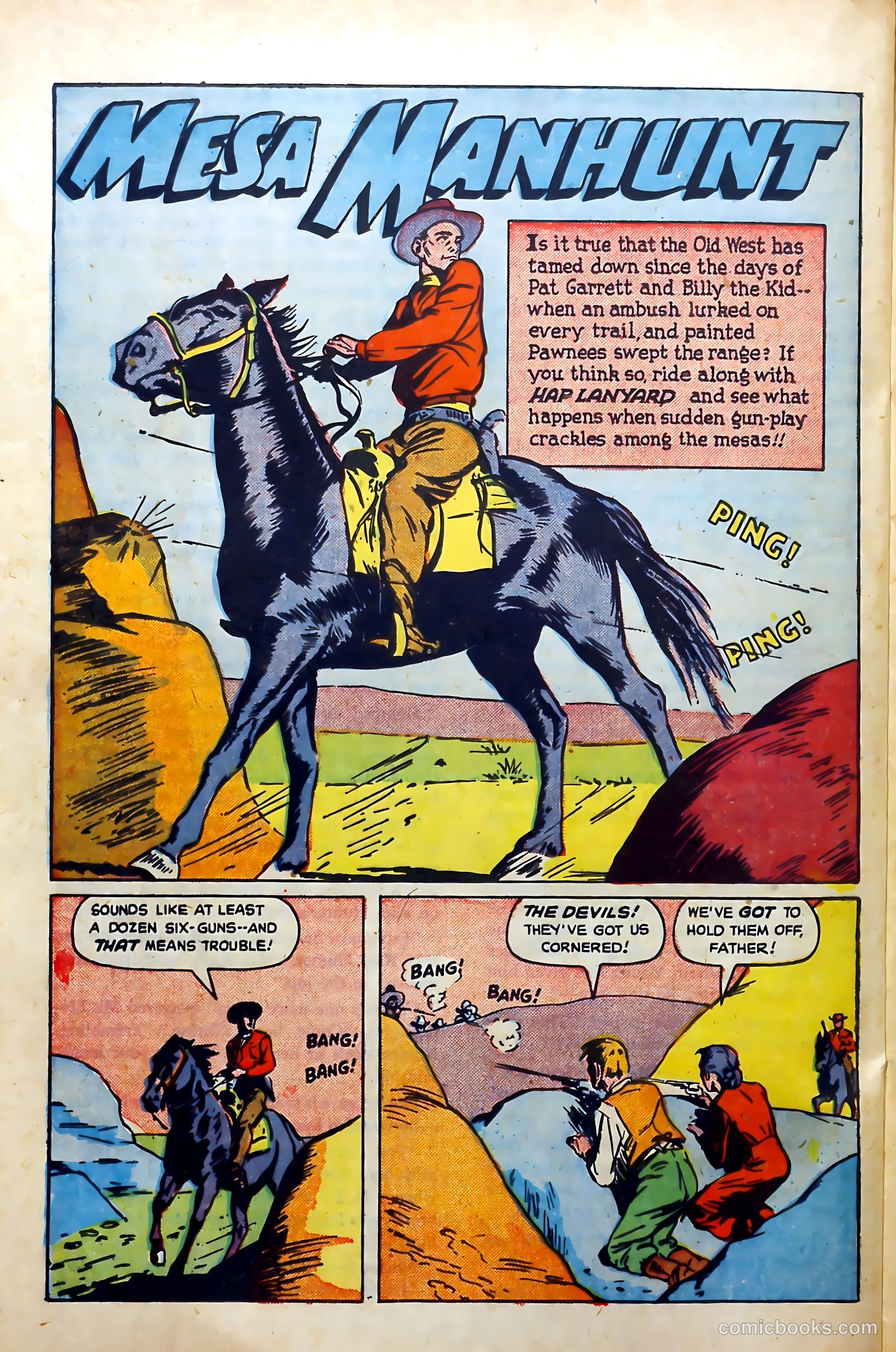 Western Frontier #2 (1951) — page 22 of 36