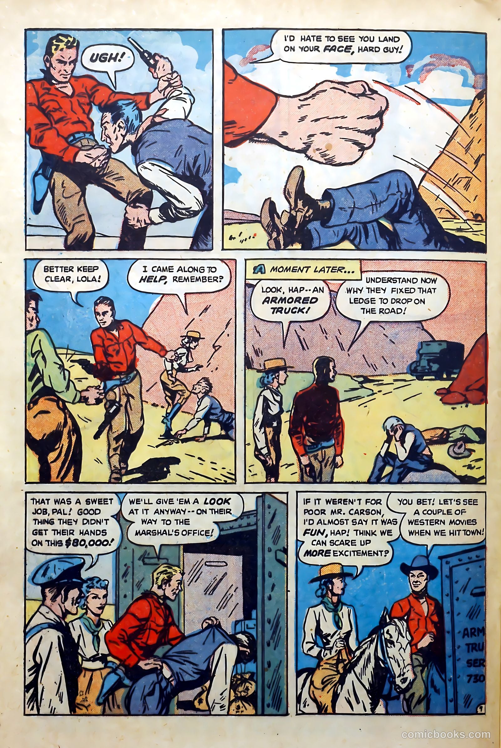 Western Frontier #2 (1951) — page 28 of 36