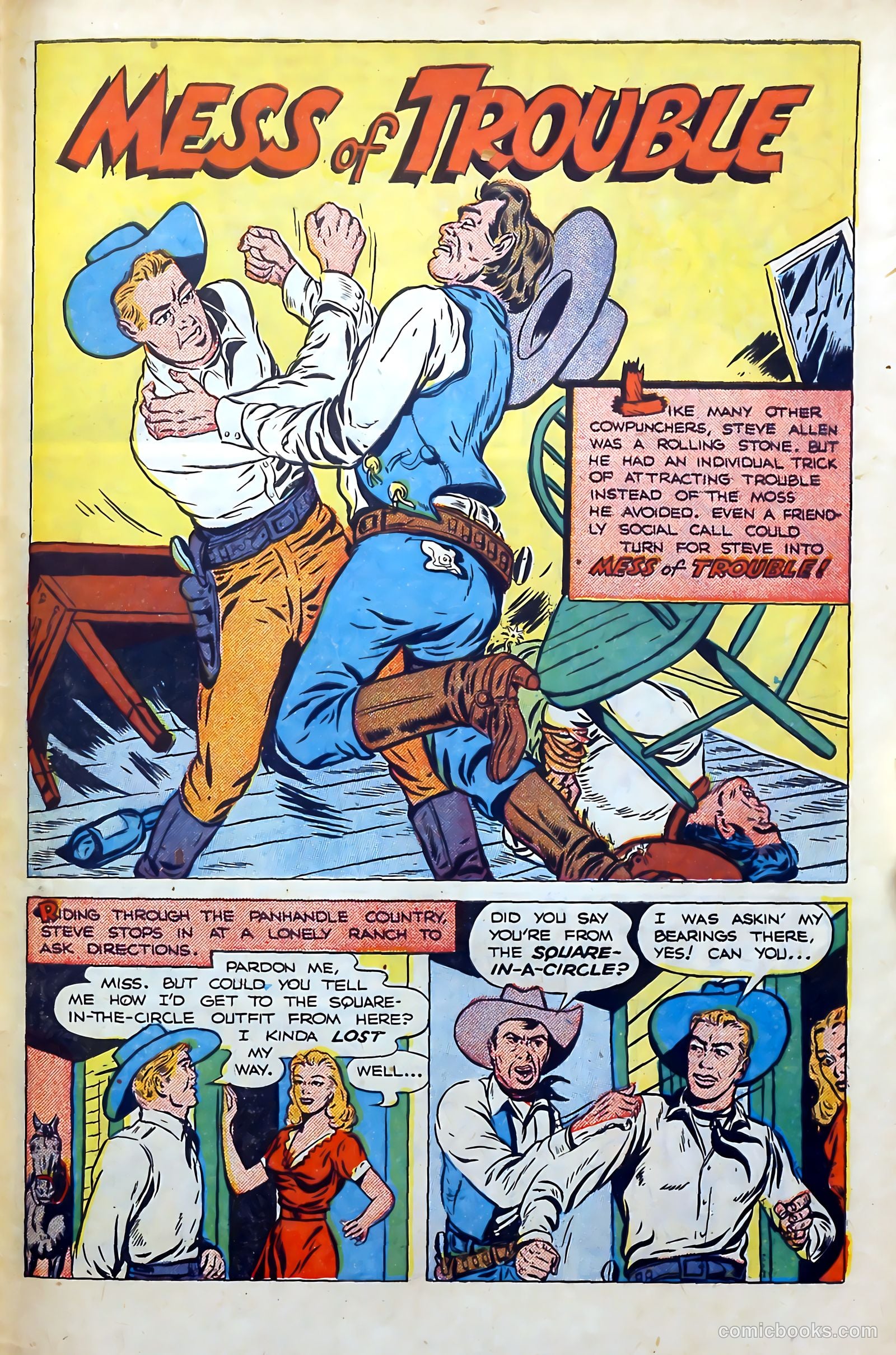 Western Frontier #2 (1951) — page 29 of 36