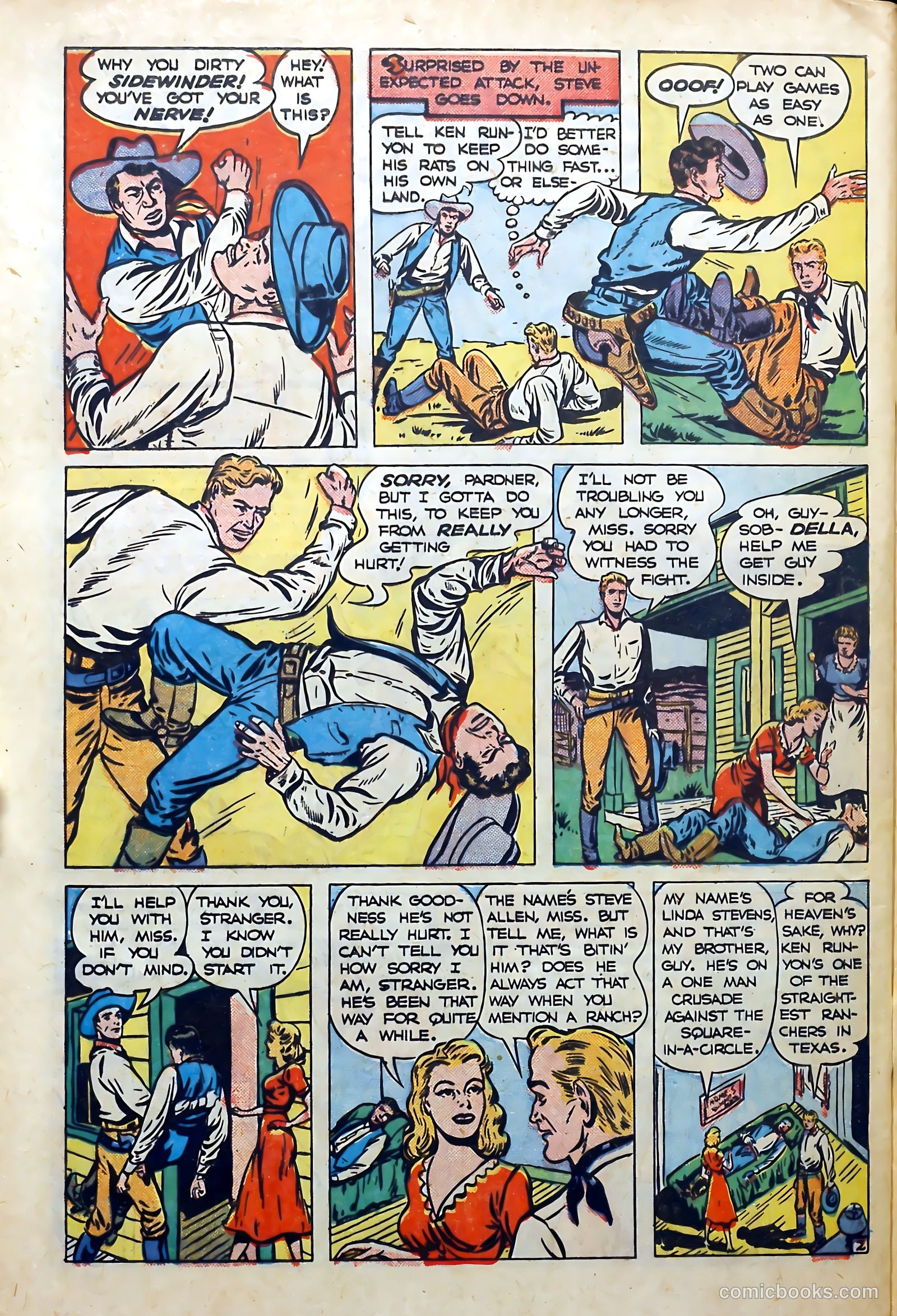 Western Frontier #2 (1951) — page 30 of 36