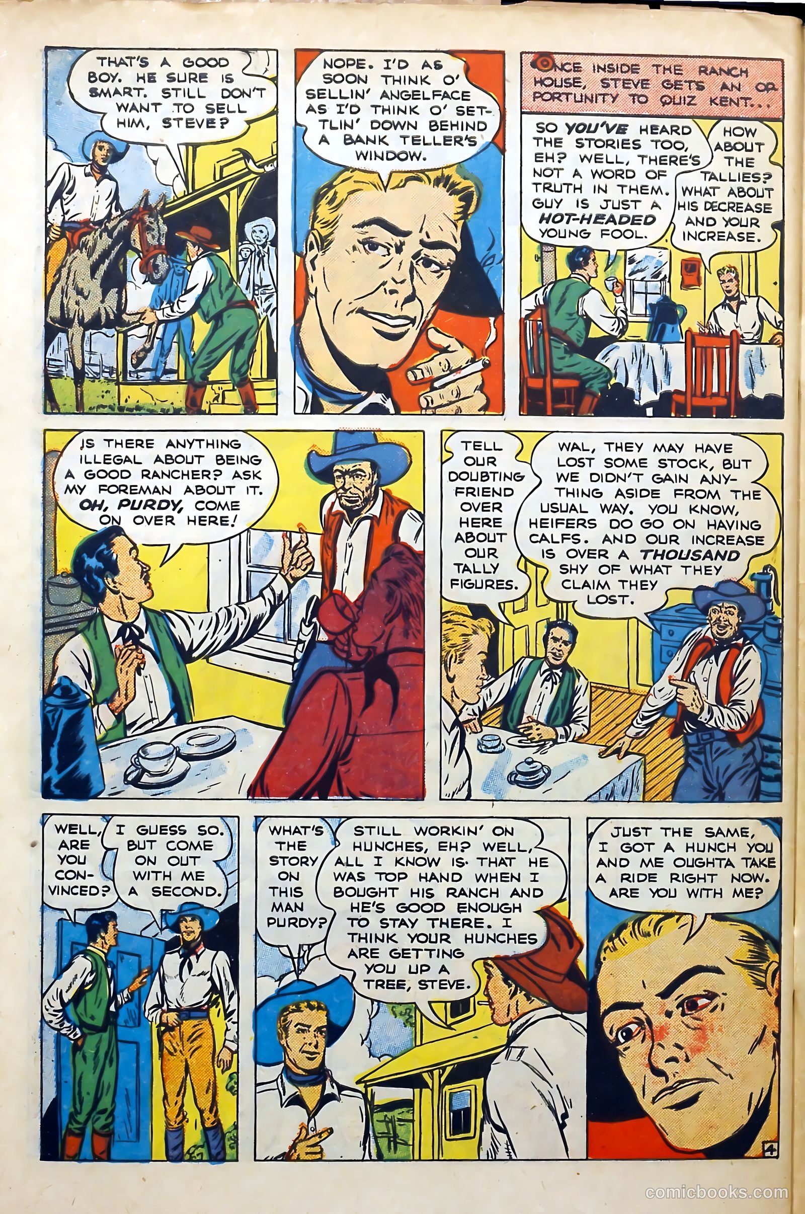 Western Frontier #2 (1951) — page 32 of 36